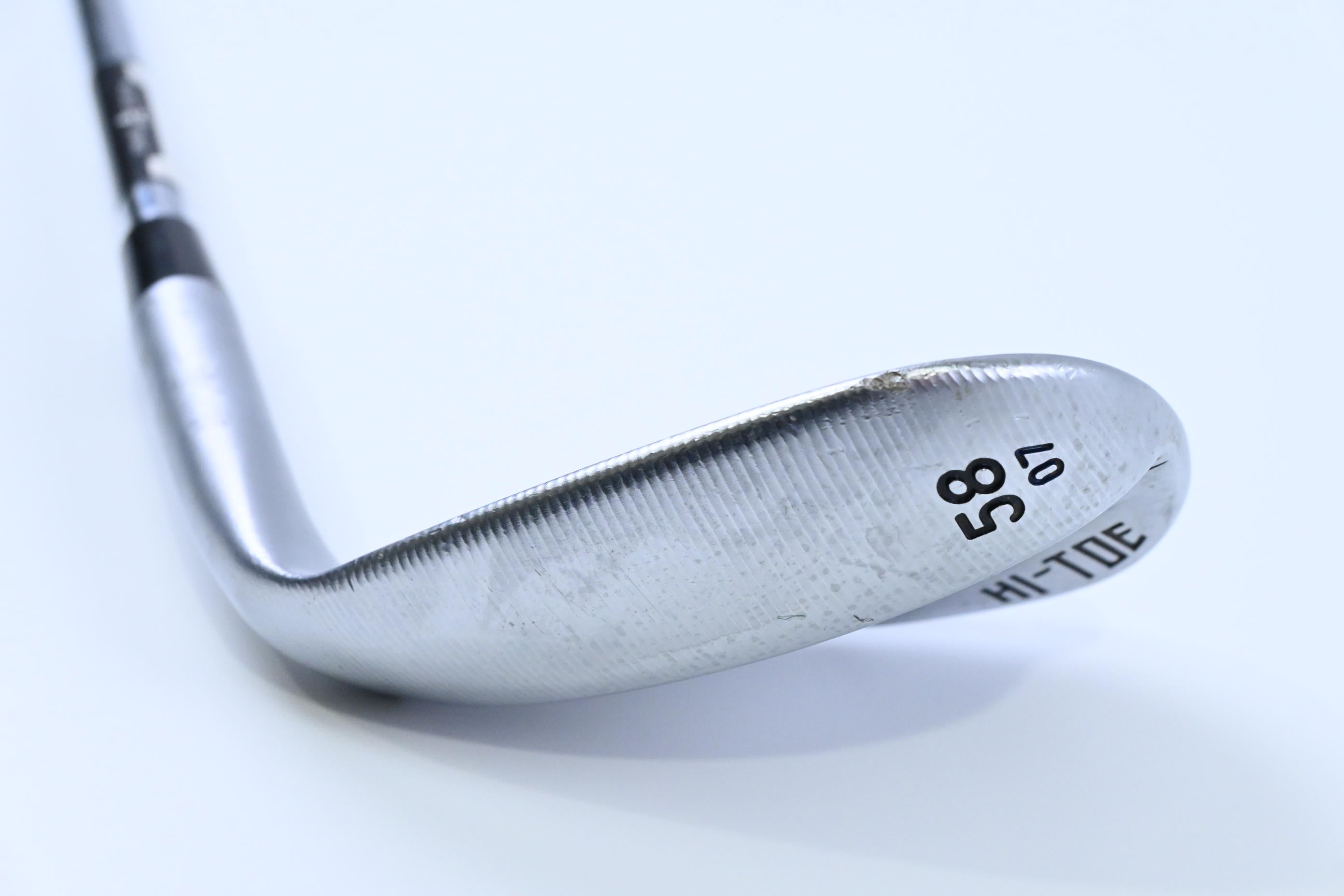 Left Hand Taylormade Hi-Toe 3 Lob Wedge / 58 Degree / Wedge Flex KBS Hi-Rev 115