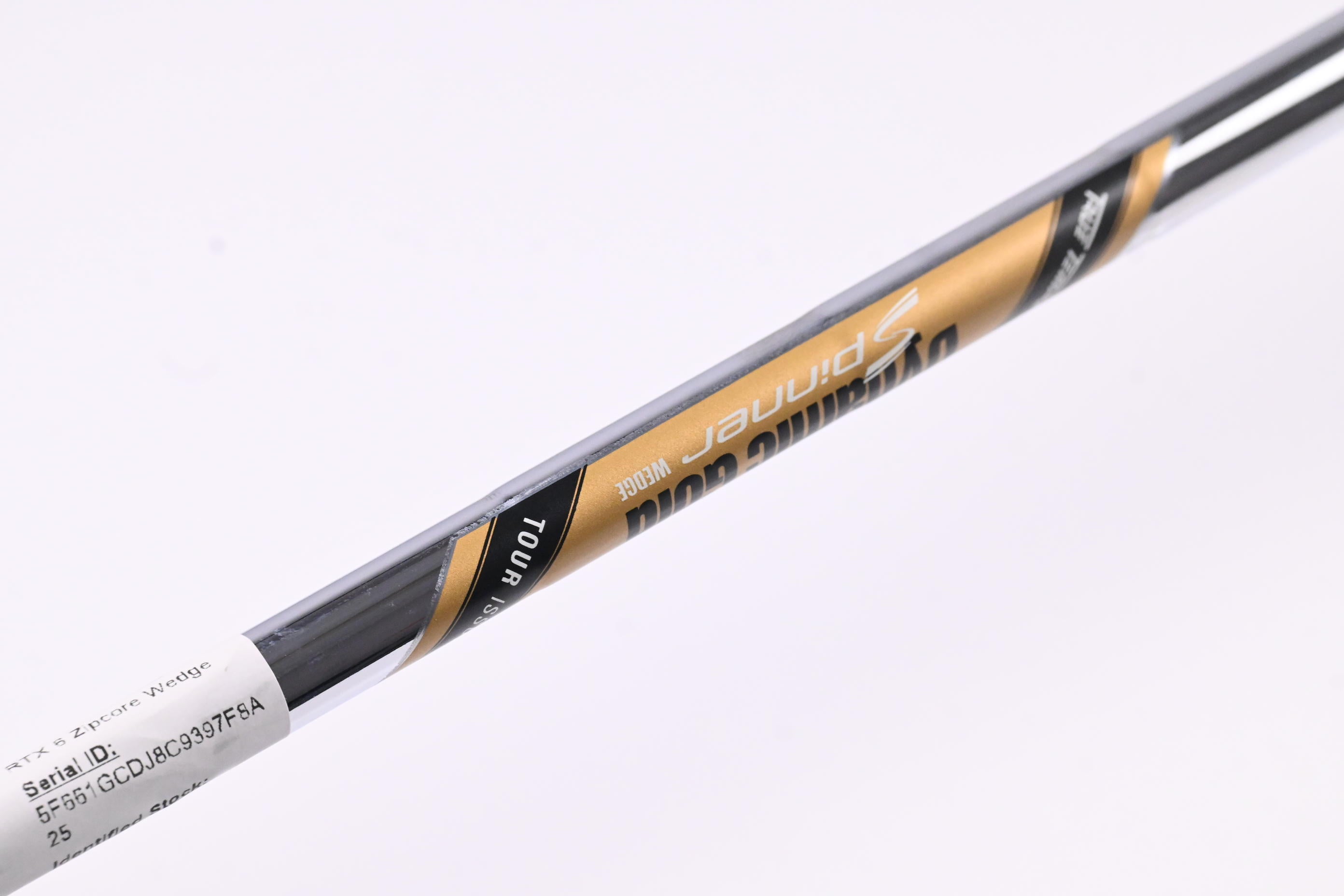 Cleveland RTX 6 Zipcore Lob Wedge / 58 Degree / Wedge Flex Dynamic Gold Spinner