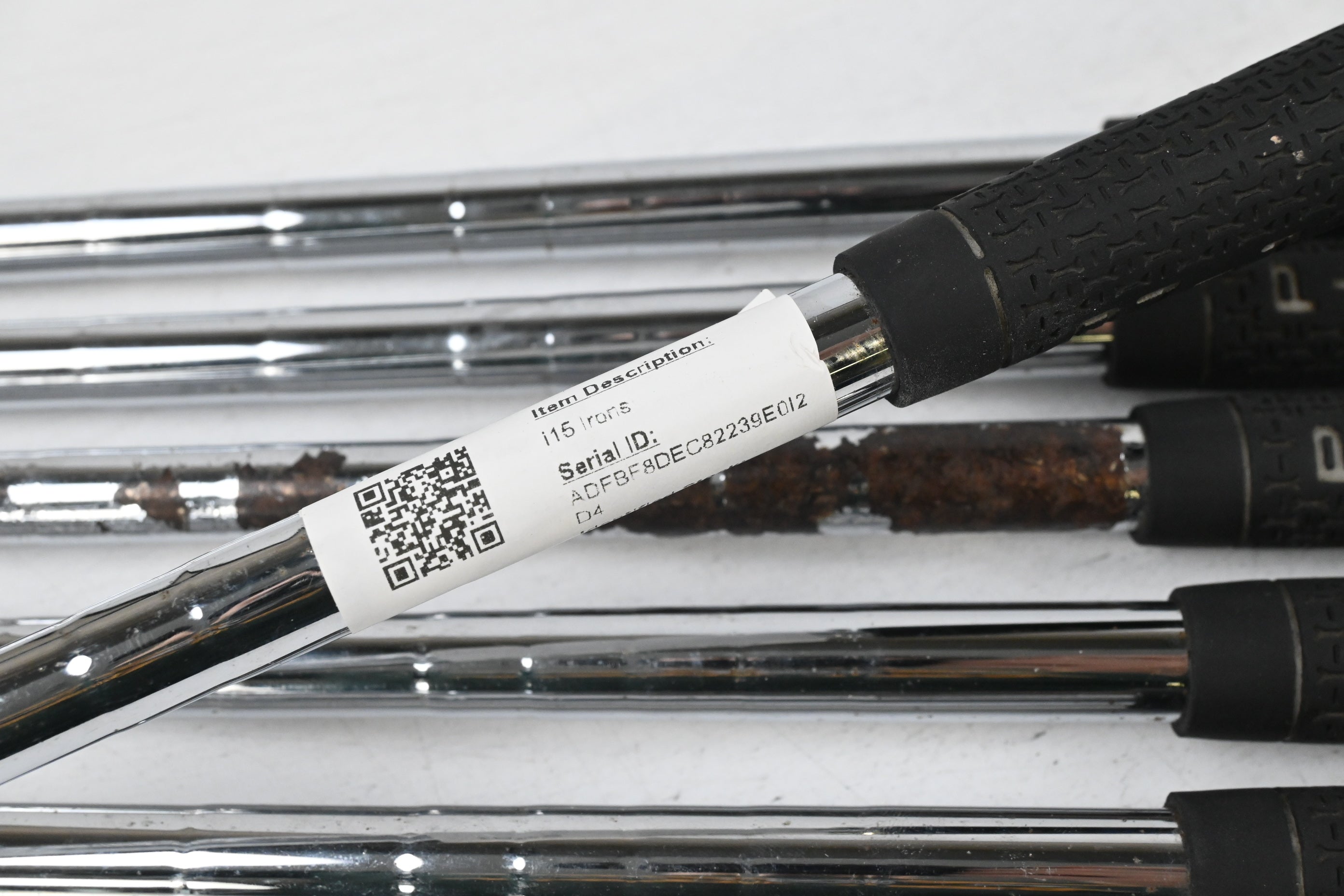 Ping i15 Irons / 5-PW / White Dot / Regular Flex Ping AWT Shafts