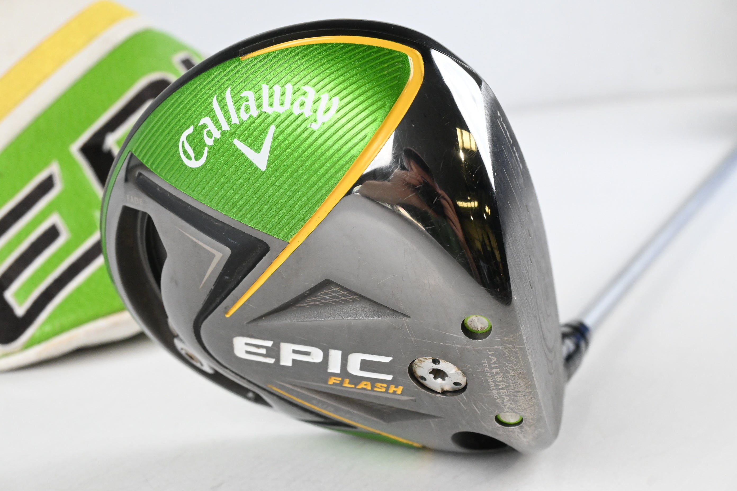 Callaway Epic Flash Sub Zero Driver / 9 Degree / Stiff Flex EvenFlow Green 55