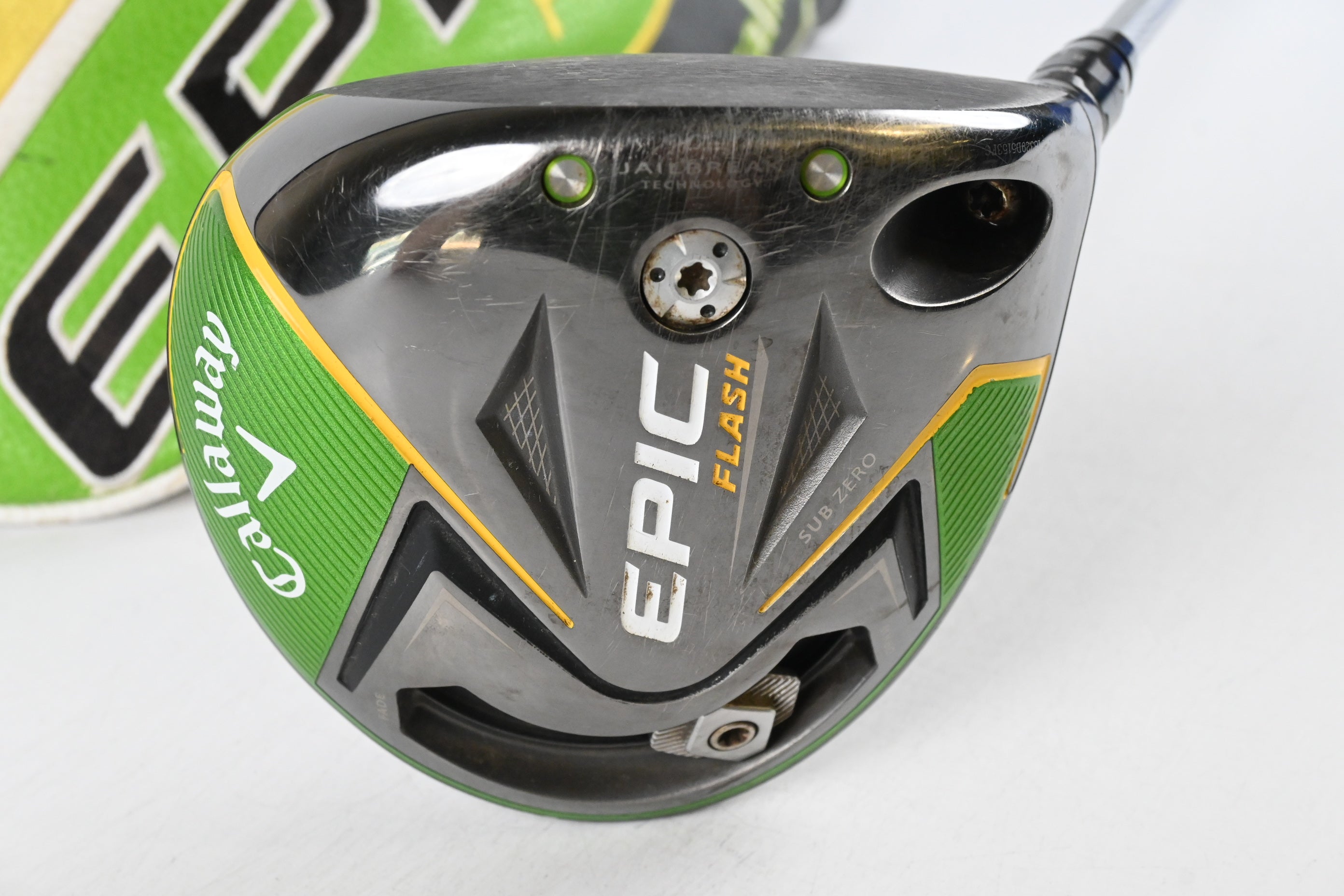 Callaway Epic Flash Sub Zero Driver / 9 Degree / Stiff Flex EvenFlow Green 55