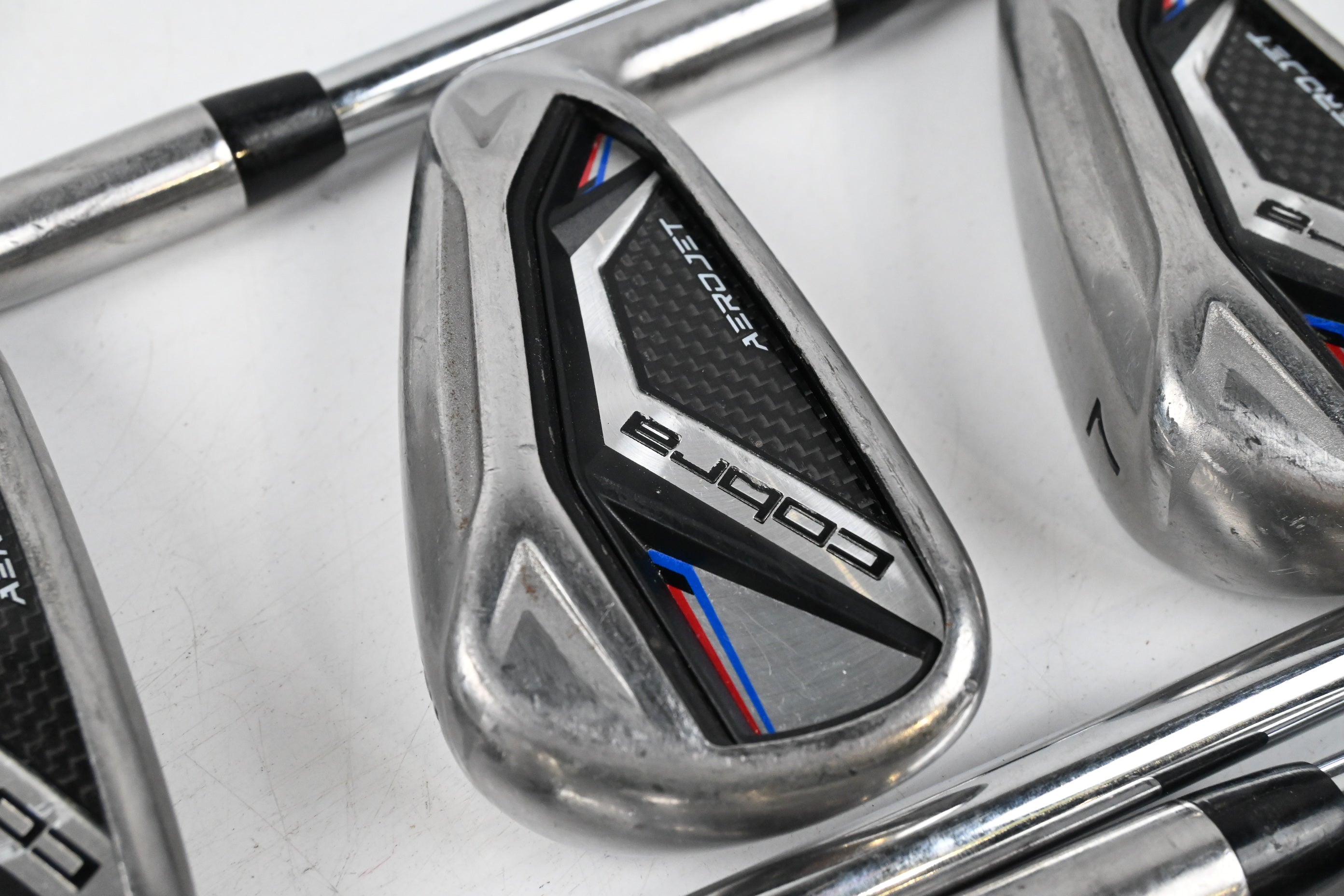Cobra Aerojet Irons / 5-PW / Regular Flex KBS Tour Lite Shafts