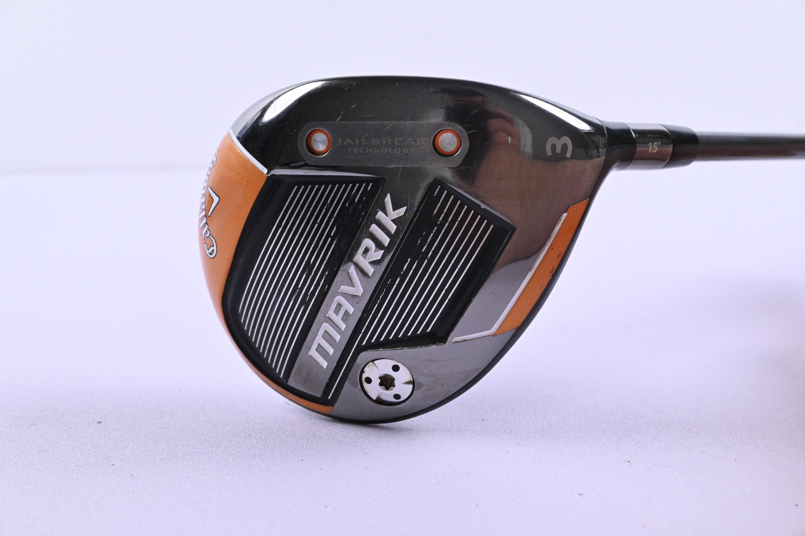 Callaway Mavrik #3 Wood / 15 Degree / Regular Flex EvenFlow Riptide 60 Shaft