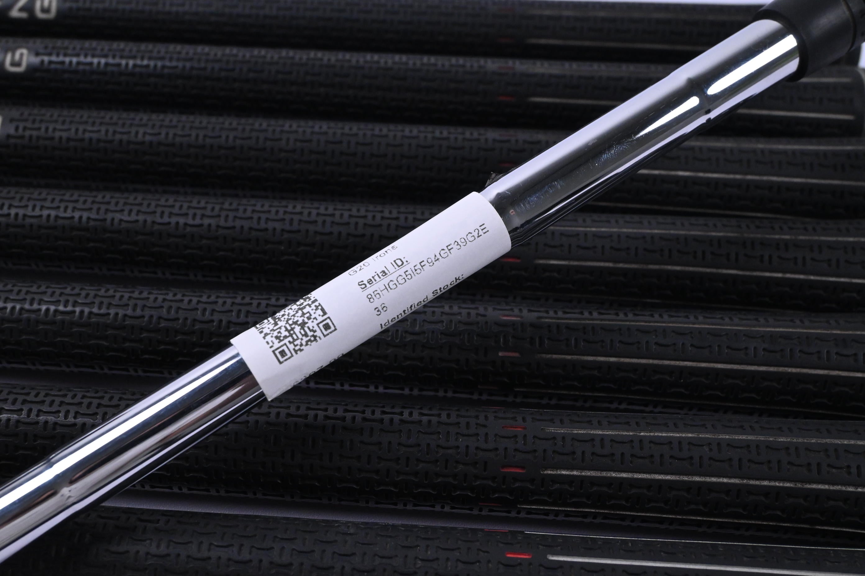 Ping G20 Irons / 4-PW+SW / Black Dot / Regular Flex Ping CFS Shafts