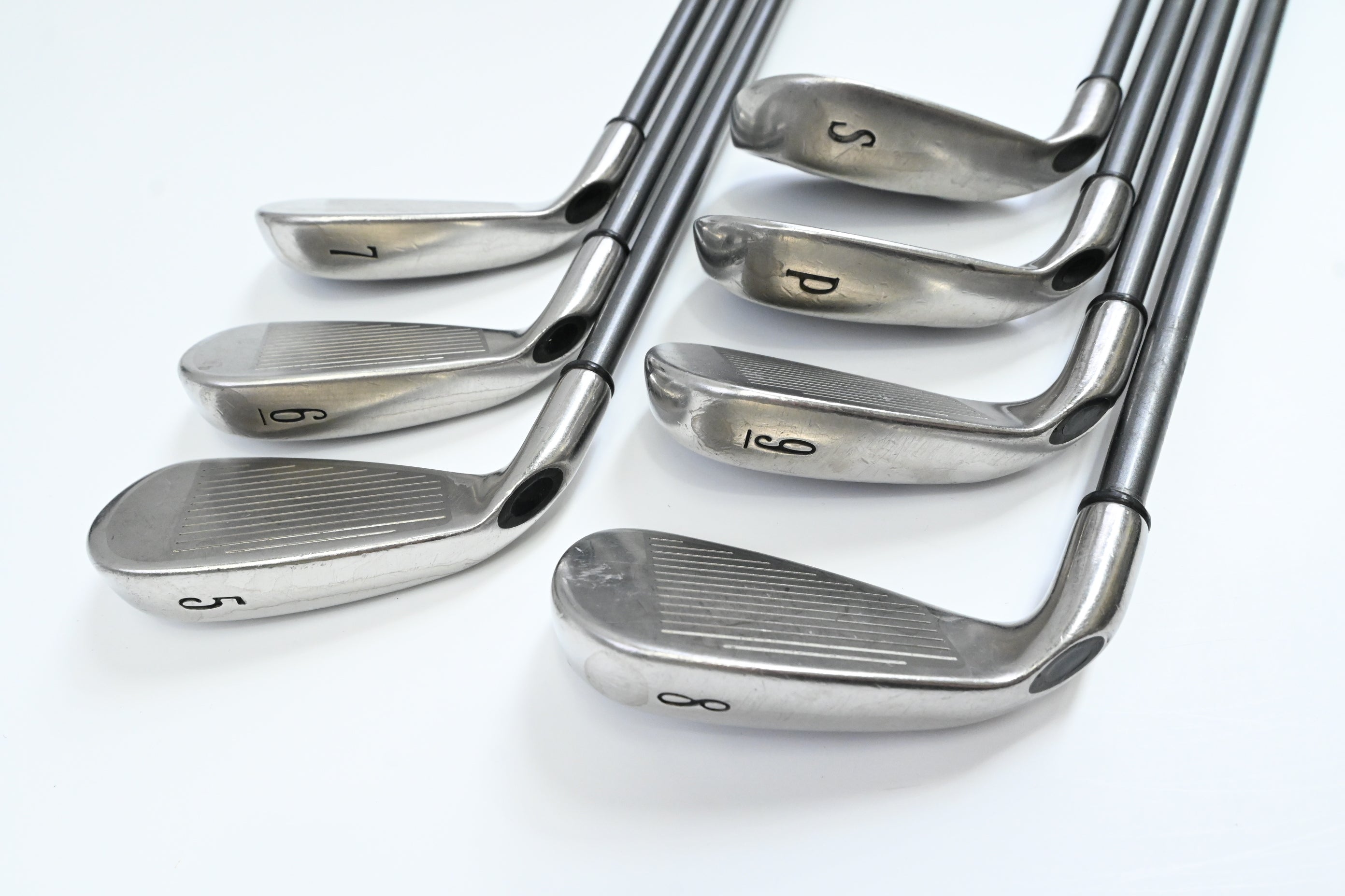Ladies Callaway Big Bertha Fusion Irons / 5-PW+SW / Ladies Flex RCH System 45