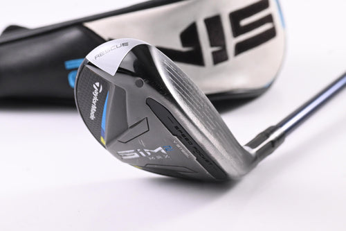 Taylormade SIM2 Max #4 Hybrid / 22 Degree / Regular Flex Ventus Blue 6 Shaft