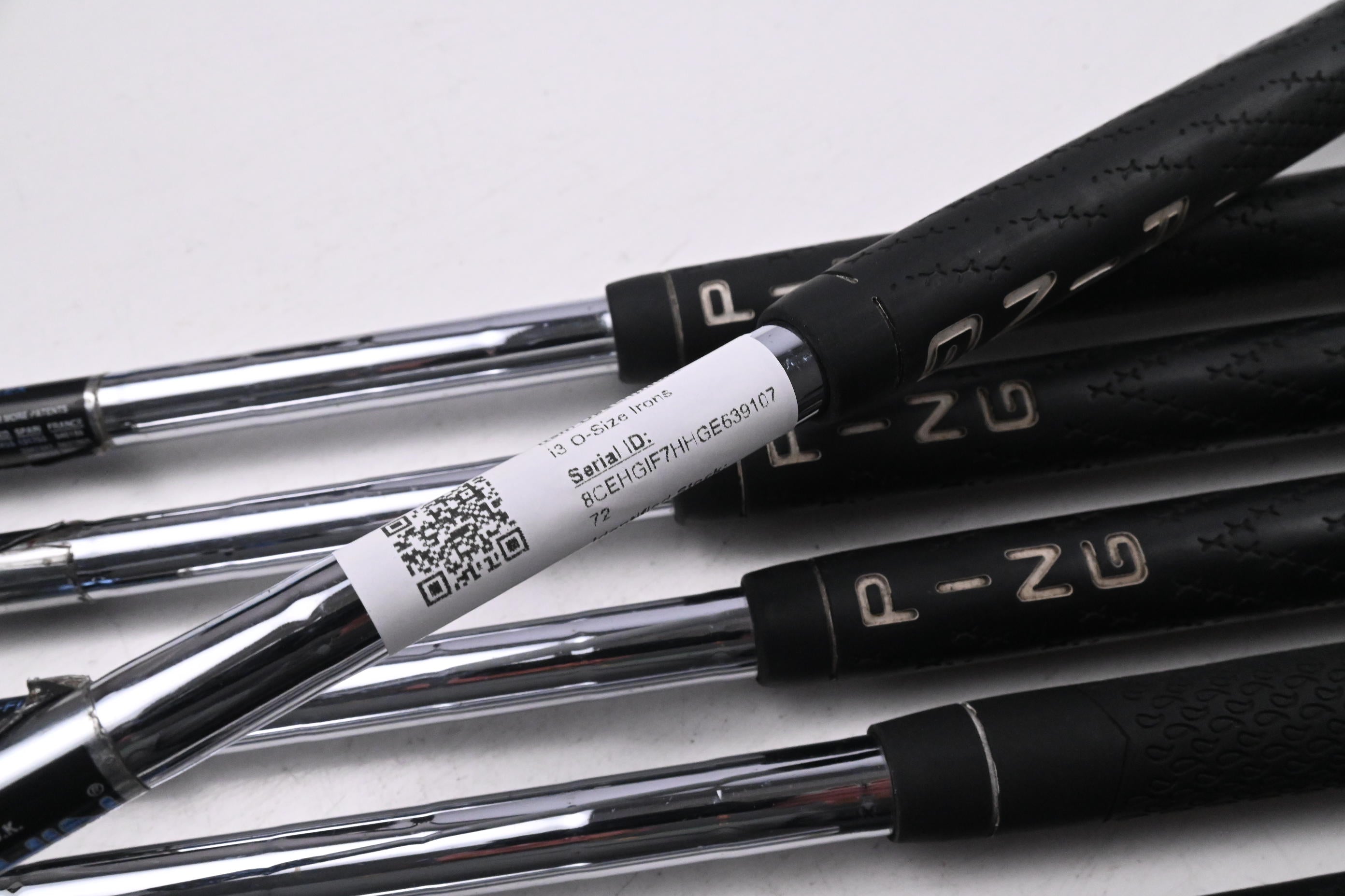 Ping i3 O-Size Irons / 4-PW+SW / Blue Dot / Regular Flex Ping Cushin JZ Shafts