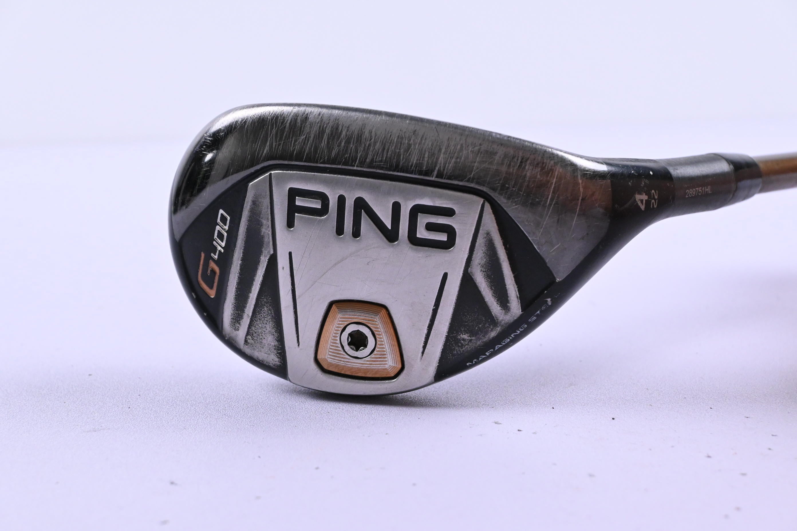 Ping G400 #4 Hybrid / 22 Degree / Senior Flex Ping Alta CB 70 Shaft