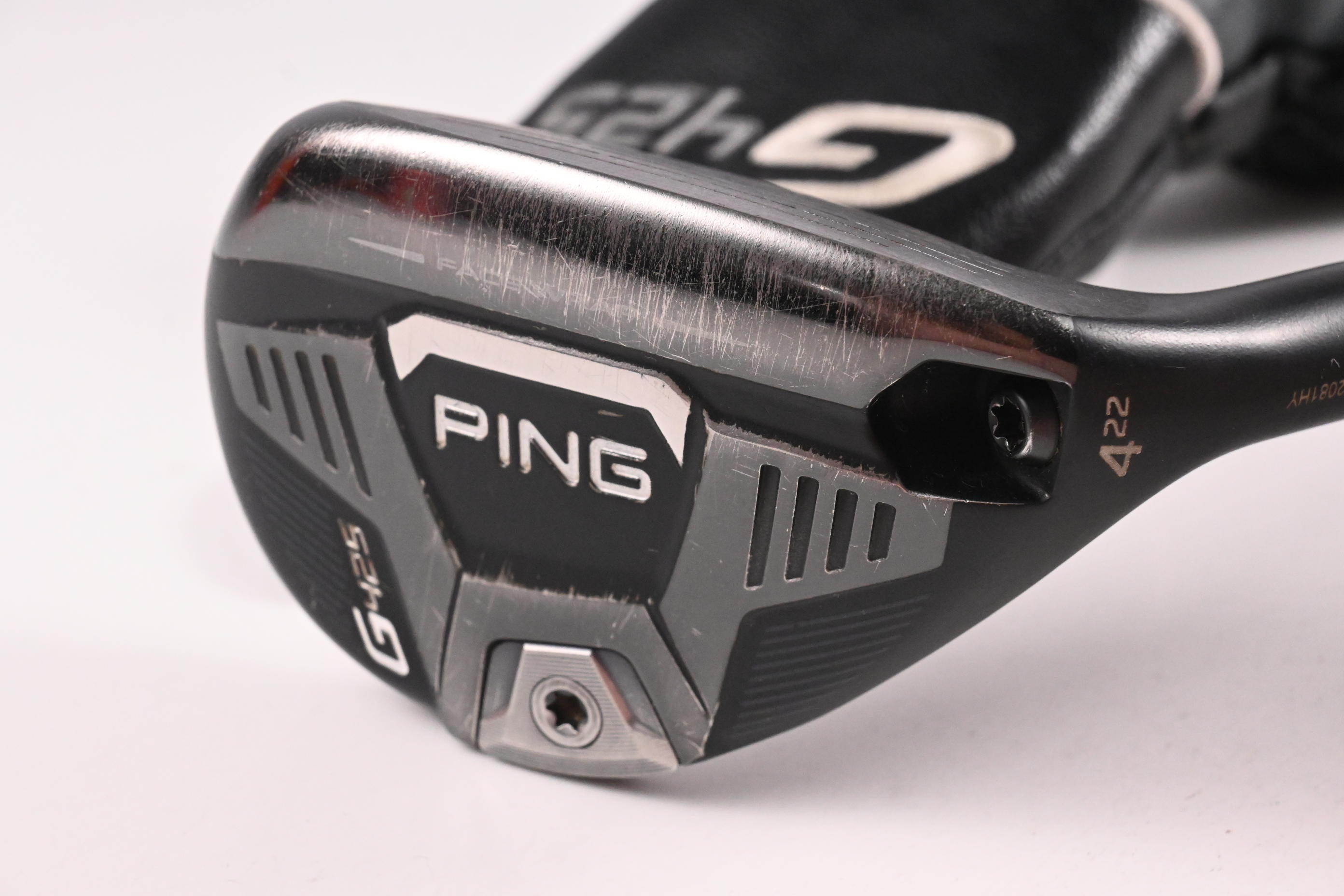 Ping G425 #4 Hybrid / 22 Degree / Regular Flex Ping Alta CB Slate 70 Shaft
