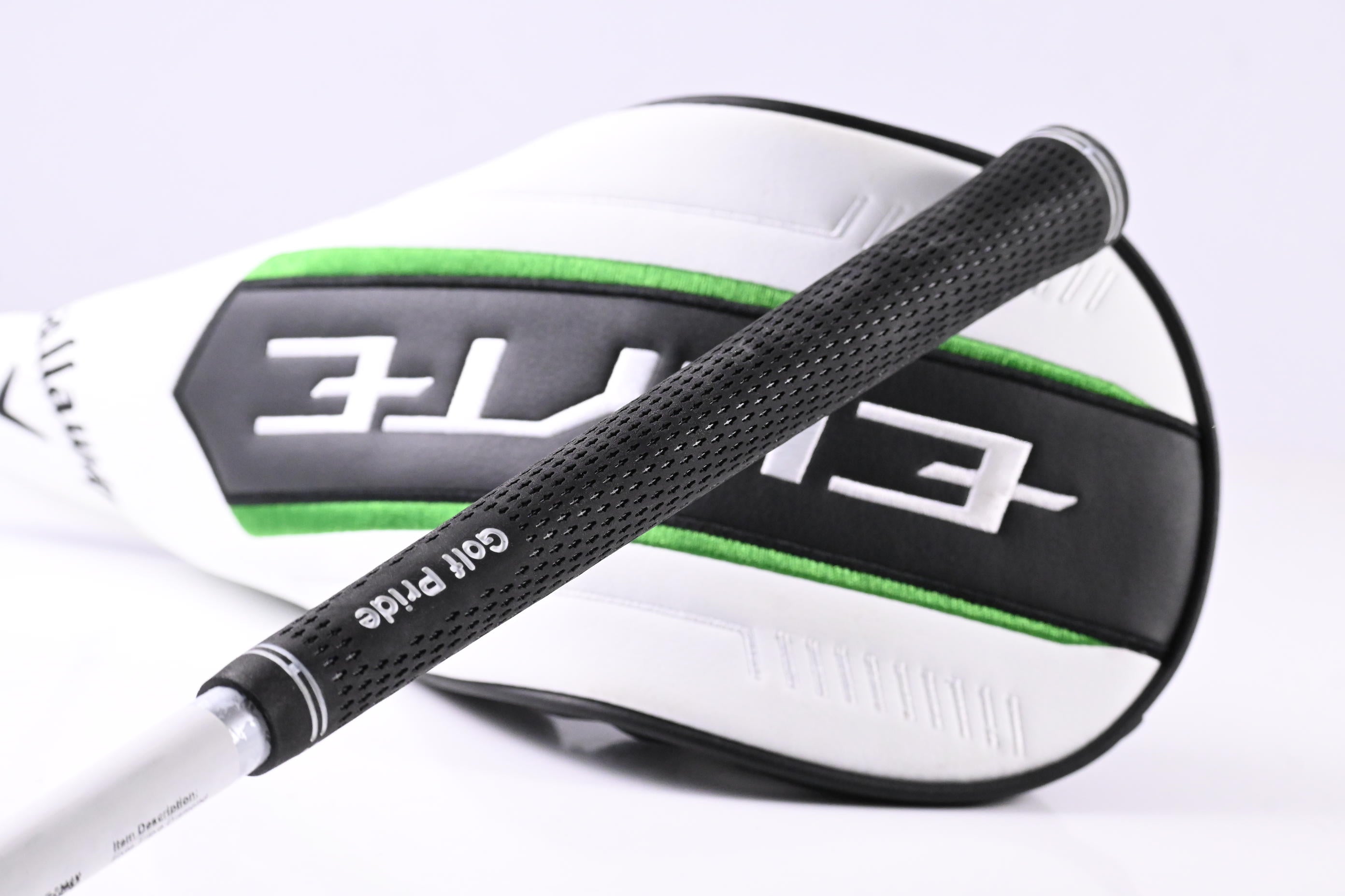 Callaway Elyte Triple Diamond Driver / 9 Degree / Stiff Flex Denali Charcoal 60