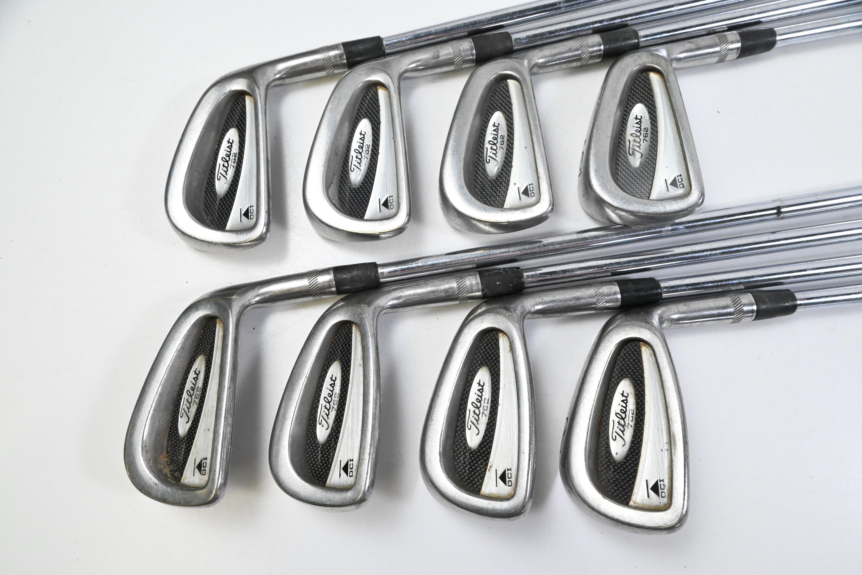 Titleist DCI 762 Irons / 3-PW / Stiff Flex Dynamic Gold S300 Steel Shafts