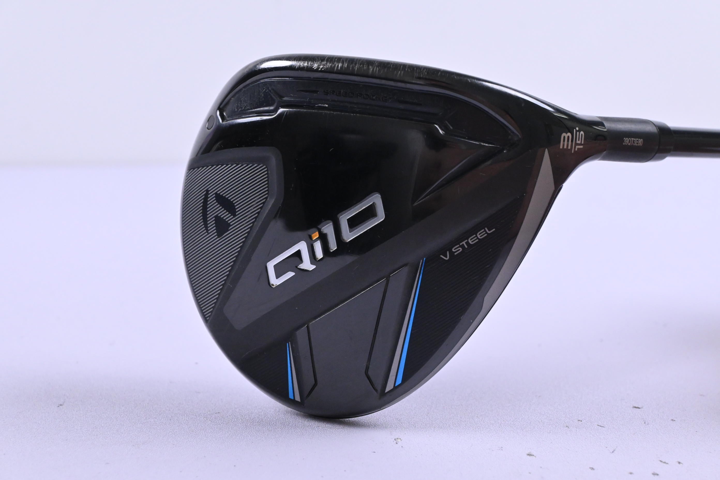 Taylormade Qi10 #3 Wood / 15 Degree / Stiff Flex Fujikura Ventus TR Blue 6 Shaft