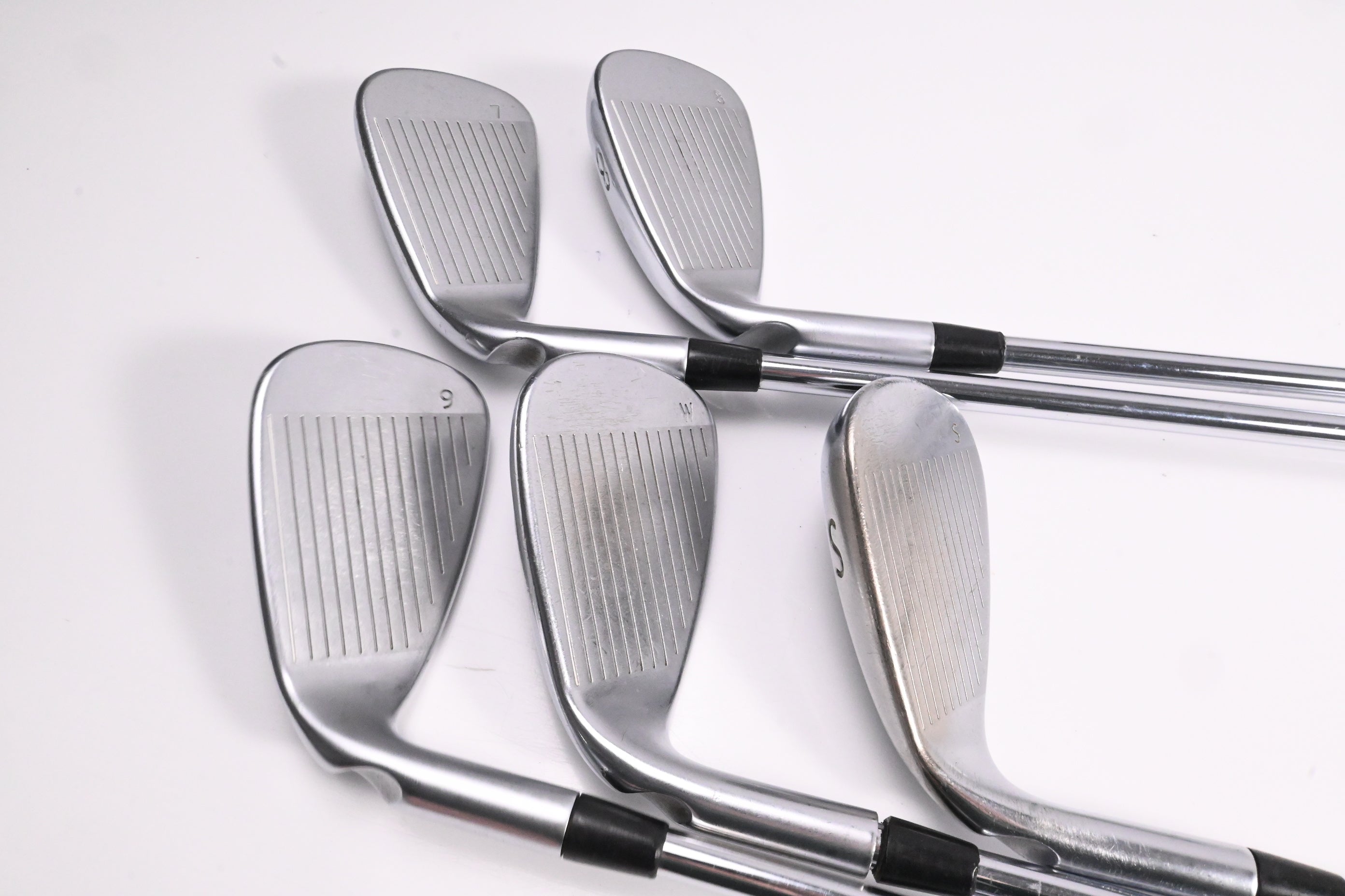 Ping G400 Irons / 7-PW+SW / Blue Dot / Regular Flex Ping CFS Distance Shafts