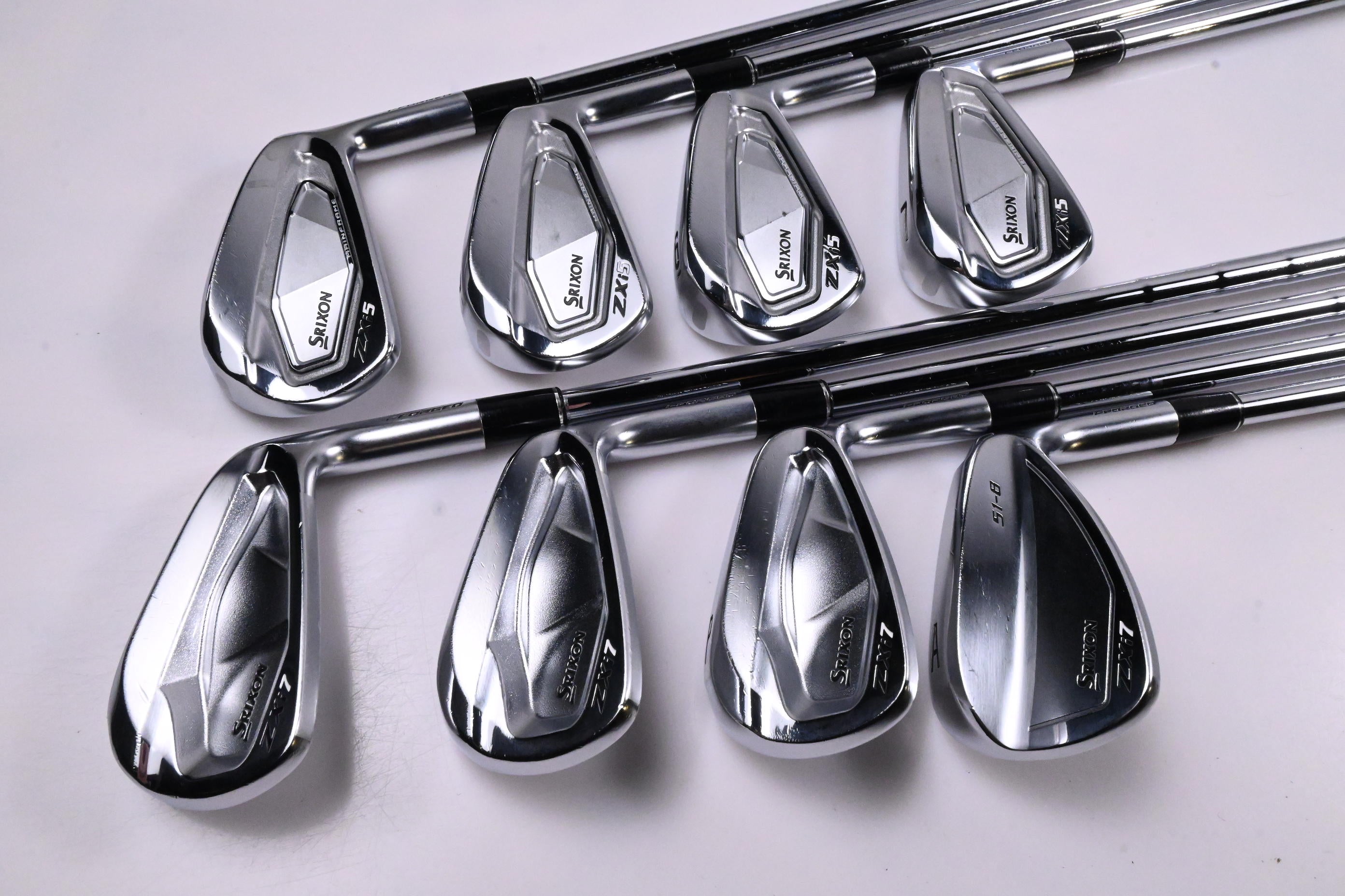 Srixon ZXi5/ZXi7 Irons / 4-PW+GW / Stiff Flex N.S.Pro 950GH Neo Shafts