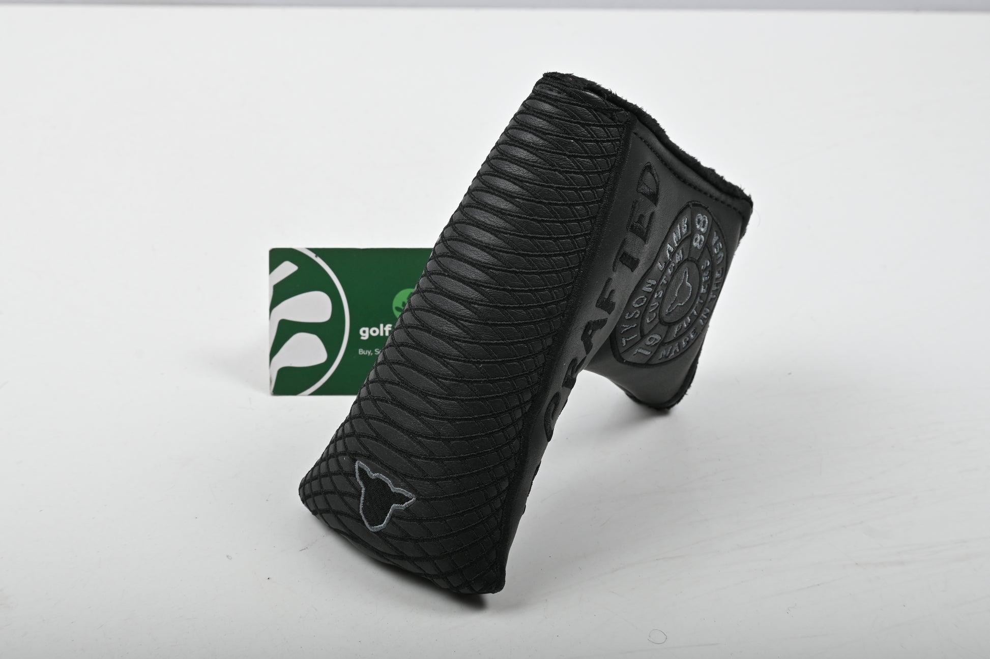 Lamb Crafted Custom Black Putter Cover / Blade / Black