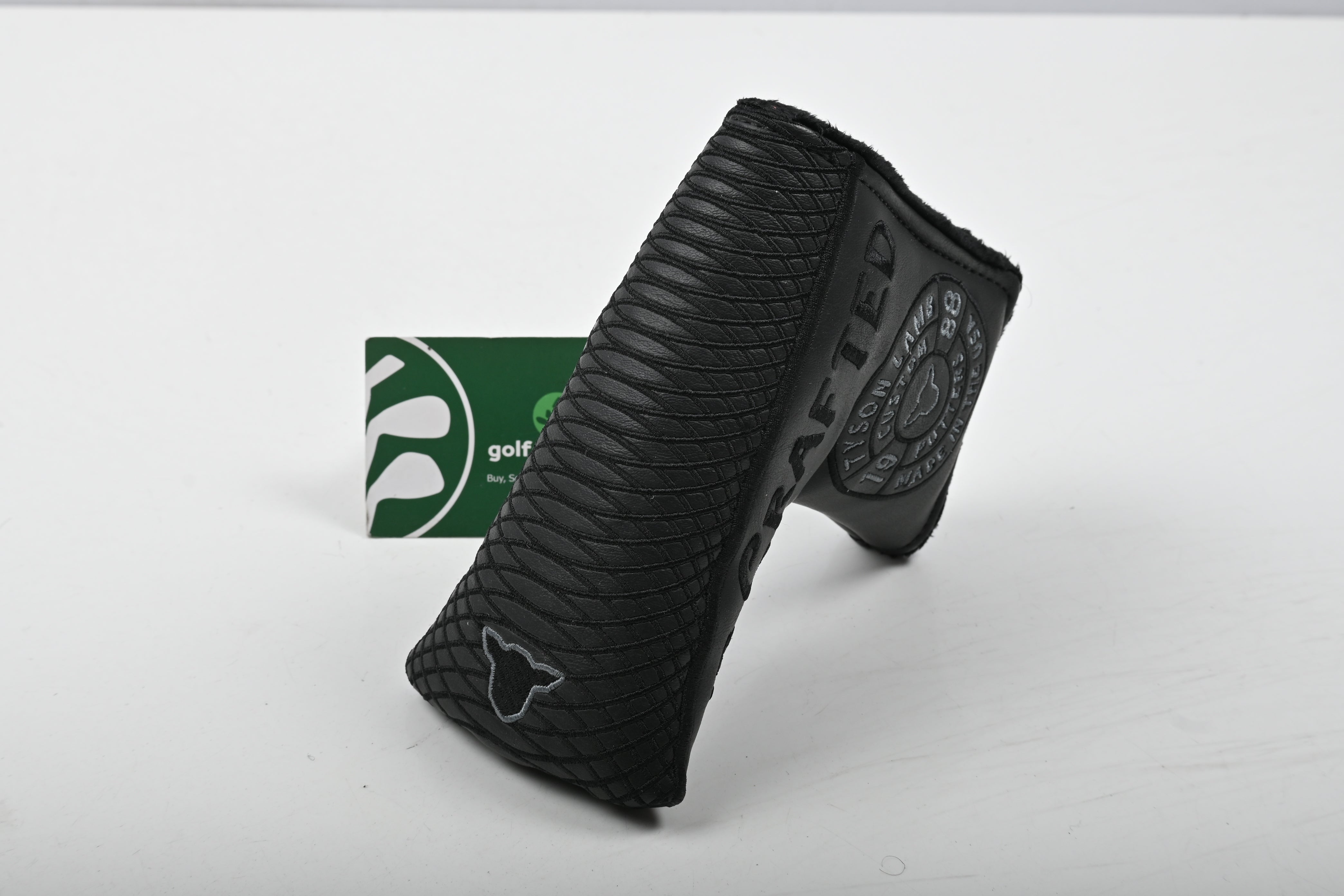 Lamb Crafted Custom Black Putter Cover / Blade / Black