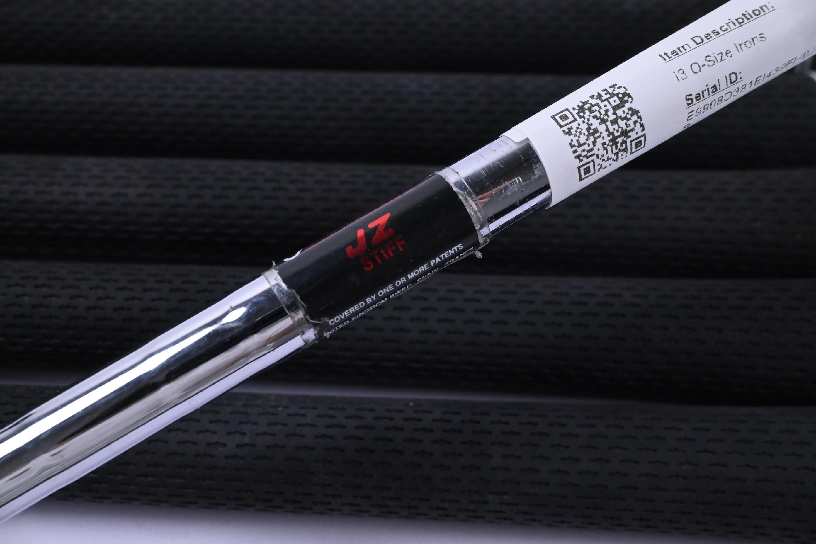 Ping i3 O-Size Irons / 5-PW / Blue Dot / Stiff Flex Ping Cushin JZ Shafts