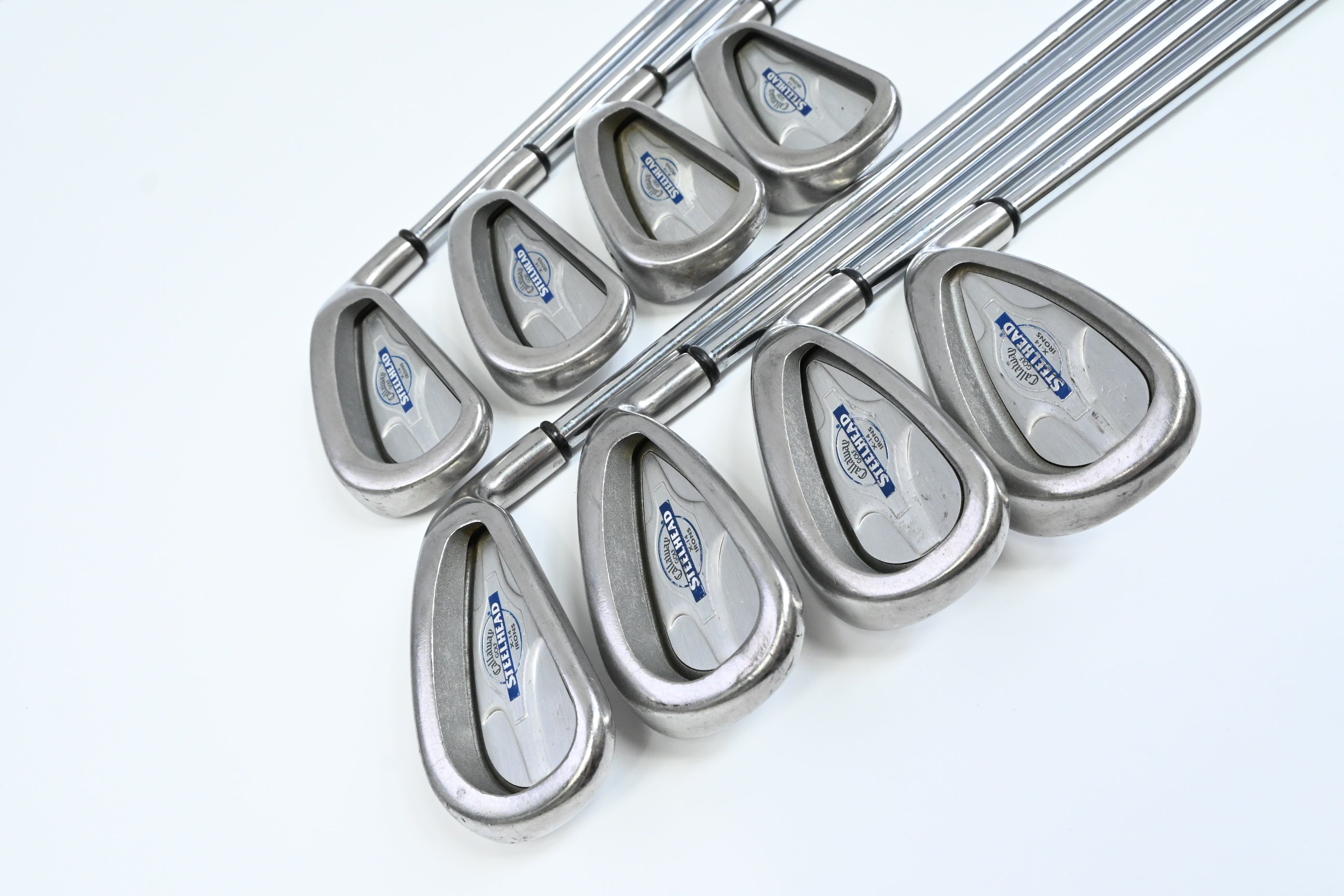 Callaway X-14 Irons / 3-PW / Uniflex Callaway Steelhead Constant Weight Shafts