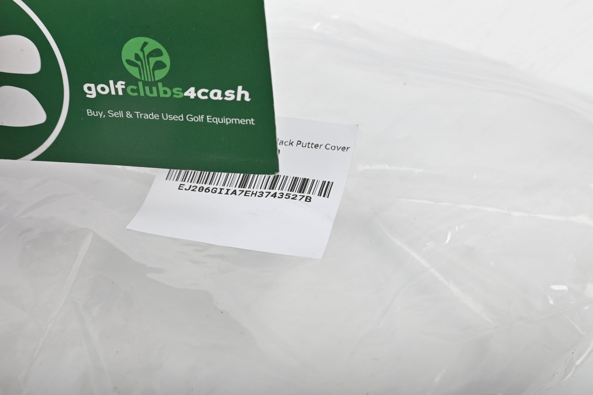 Lamb Crafted Custom Black Putter Cover / Blade / Black