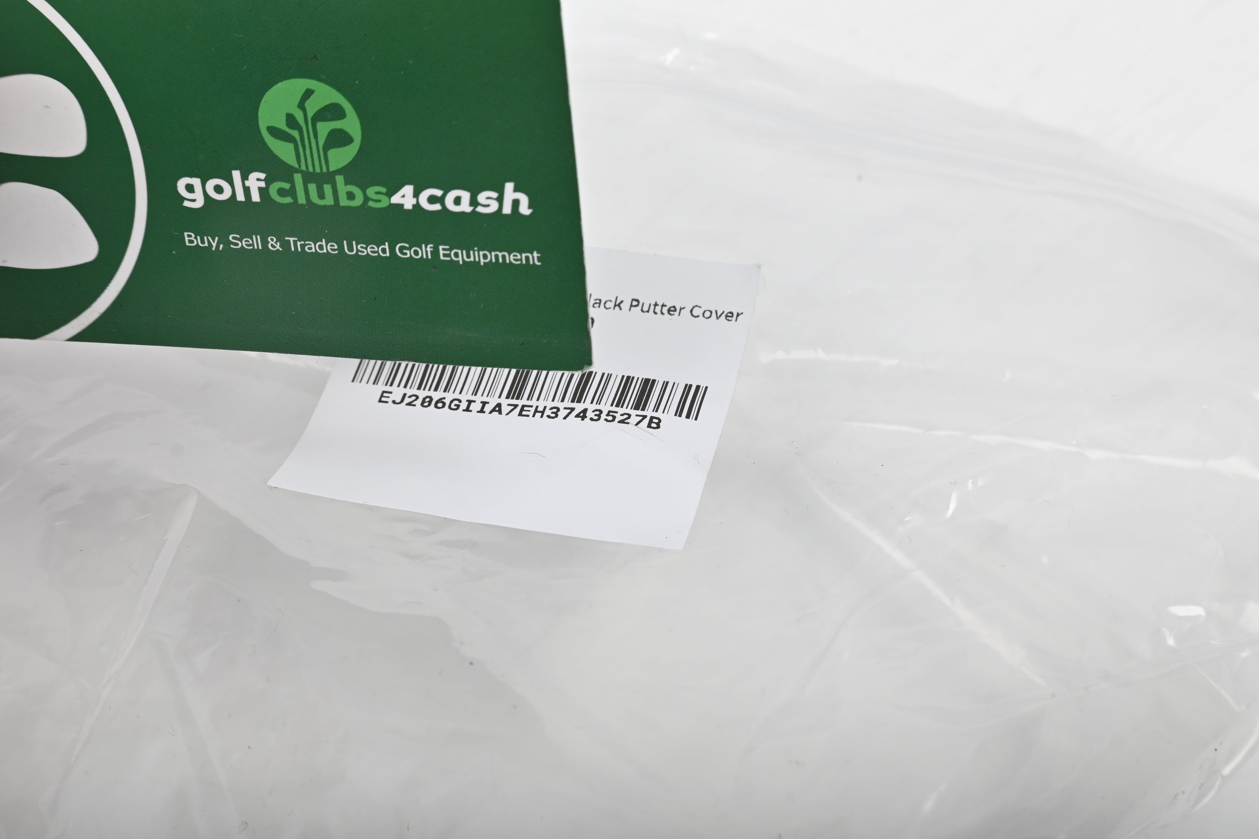 Lamb Crafted Custom Black Putter Cover / Blade / Black