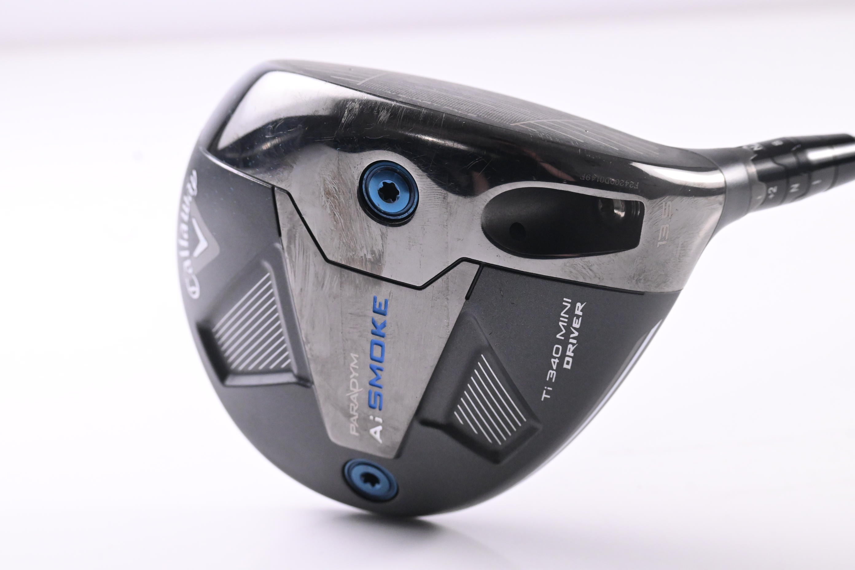 Callaway Paradym Ai Smoke Ti 340 Mini Driver / 13.5 Degree / Stiff Flex Kai`li Blue 60