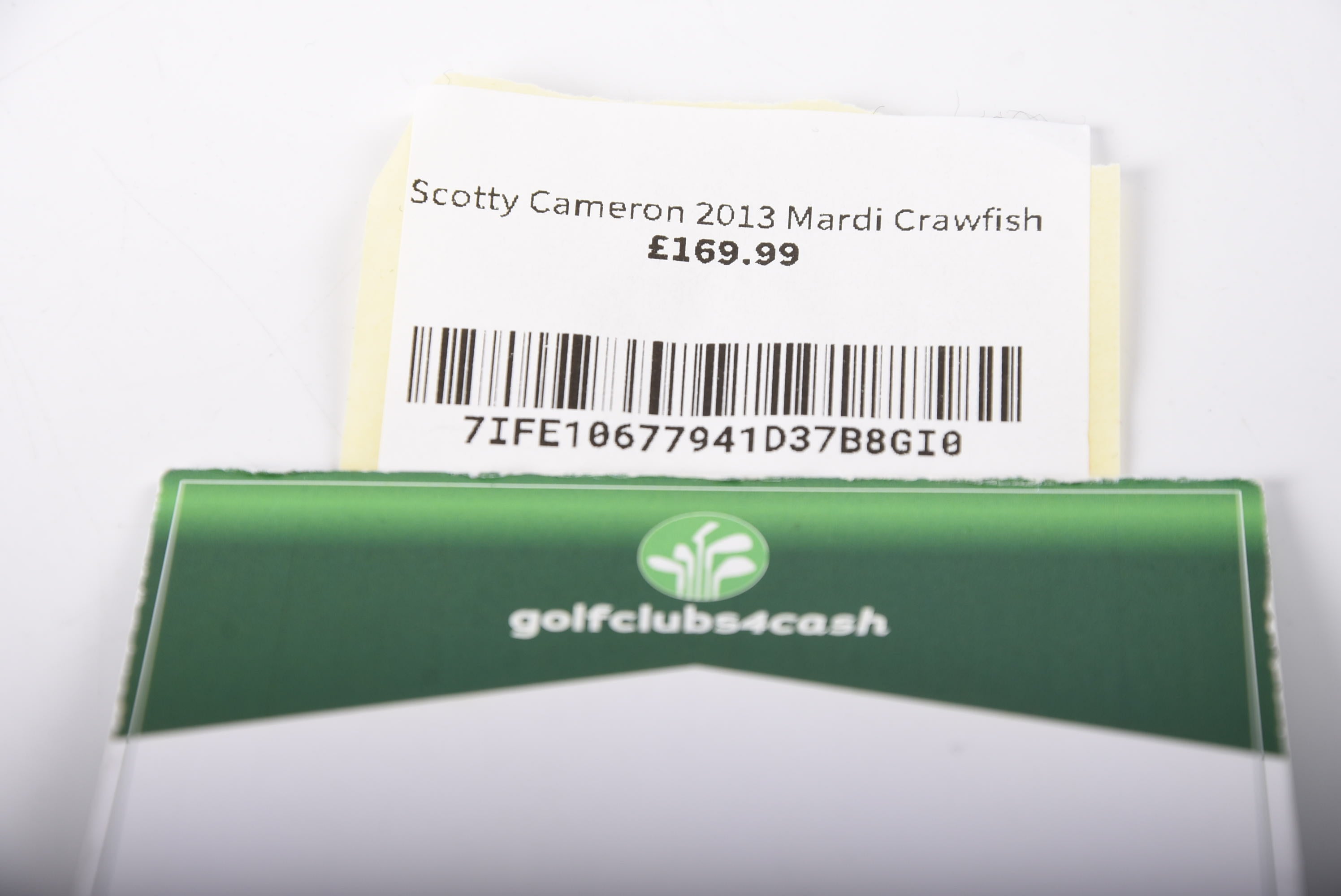 Scotty Cameron 2013 Mardi Crawfish Putter Cover / Blade / Black