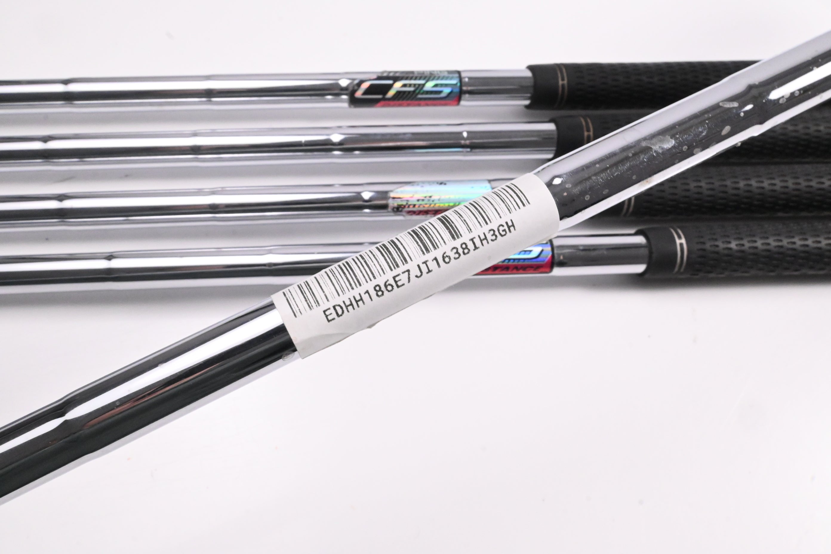 Ping G400 Irons / 7-PW+SW / Blue Dot / Regular Flex Ping CFS Distance Shafts