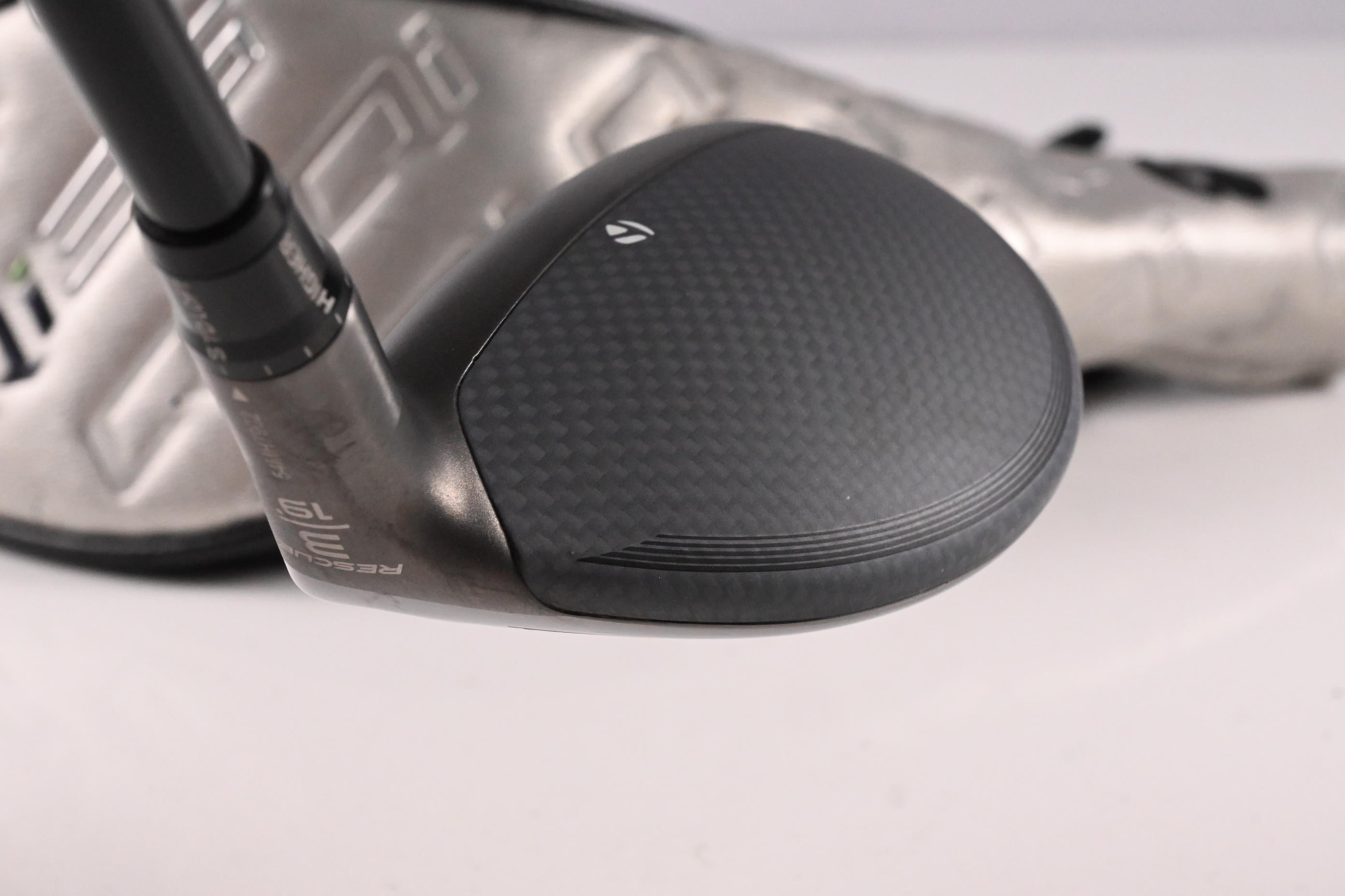 Taylormade Qi35 #3 Hybrid / 19 Degree / Stiff Flex Tensei AV Raw Blue 80 Shaft