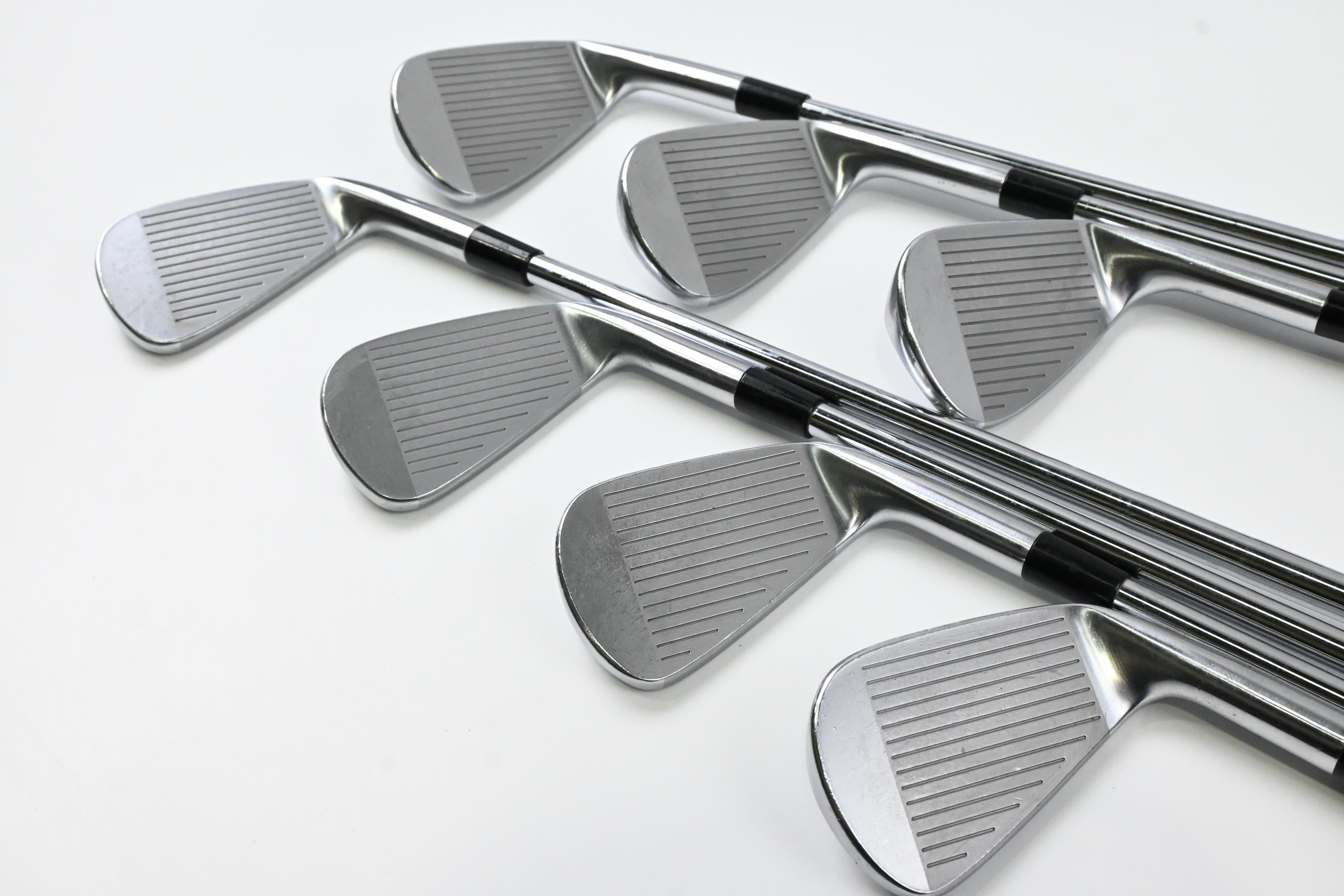 Left Hand Taylormade P7MC 2020 Irons / 4-PW / Stiff Flex KBS Tour Shafts