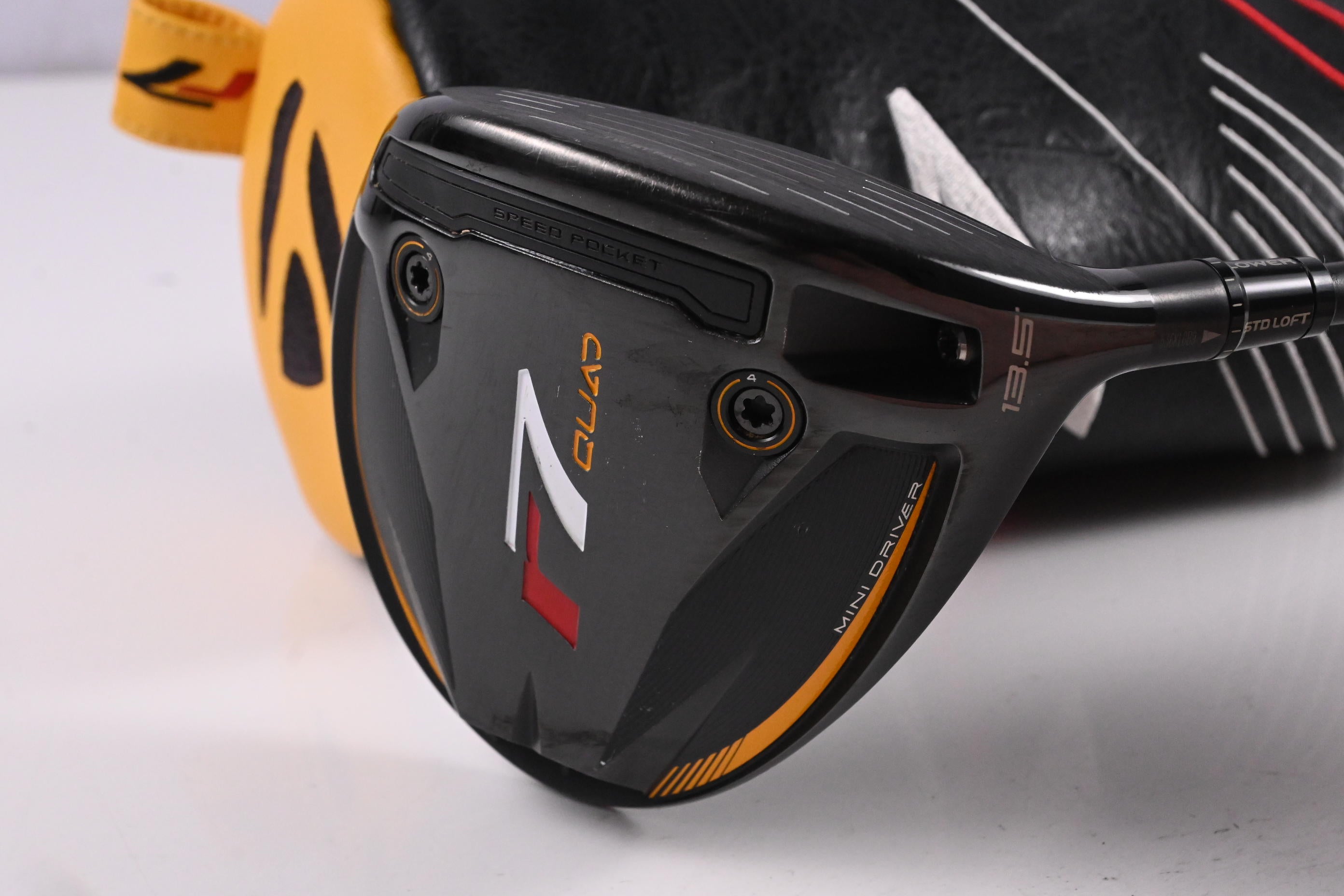 Taylormade R7 Quad Mini Driver / 13.5 Degree / X-Flex Hzrdus Gen5 Black 70