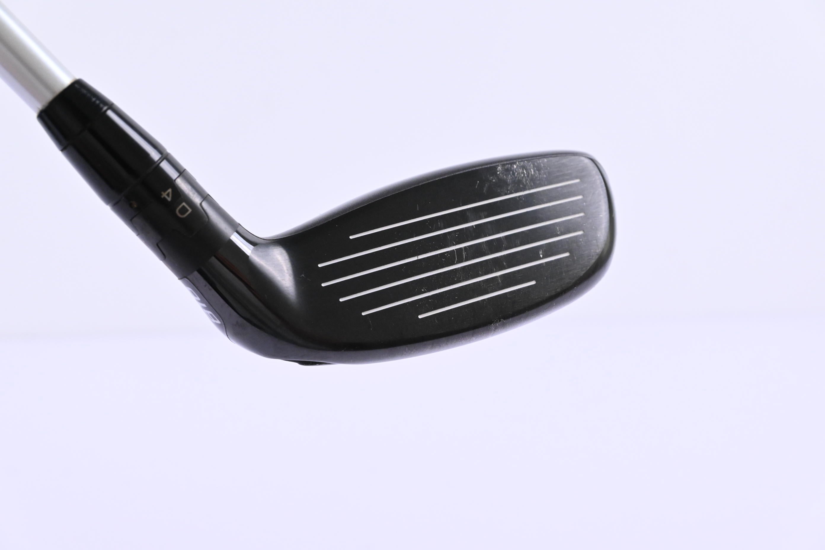 Left Hand Titleist 816 H2 #3 Hybrid / 19 Degree / Stiff Flex Rogue Black 85