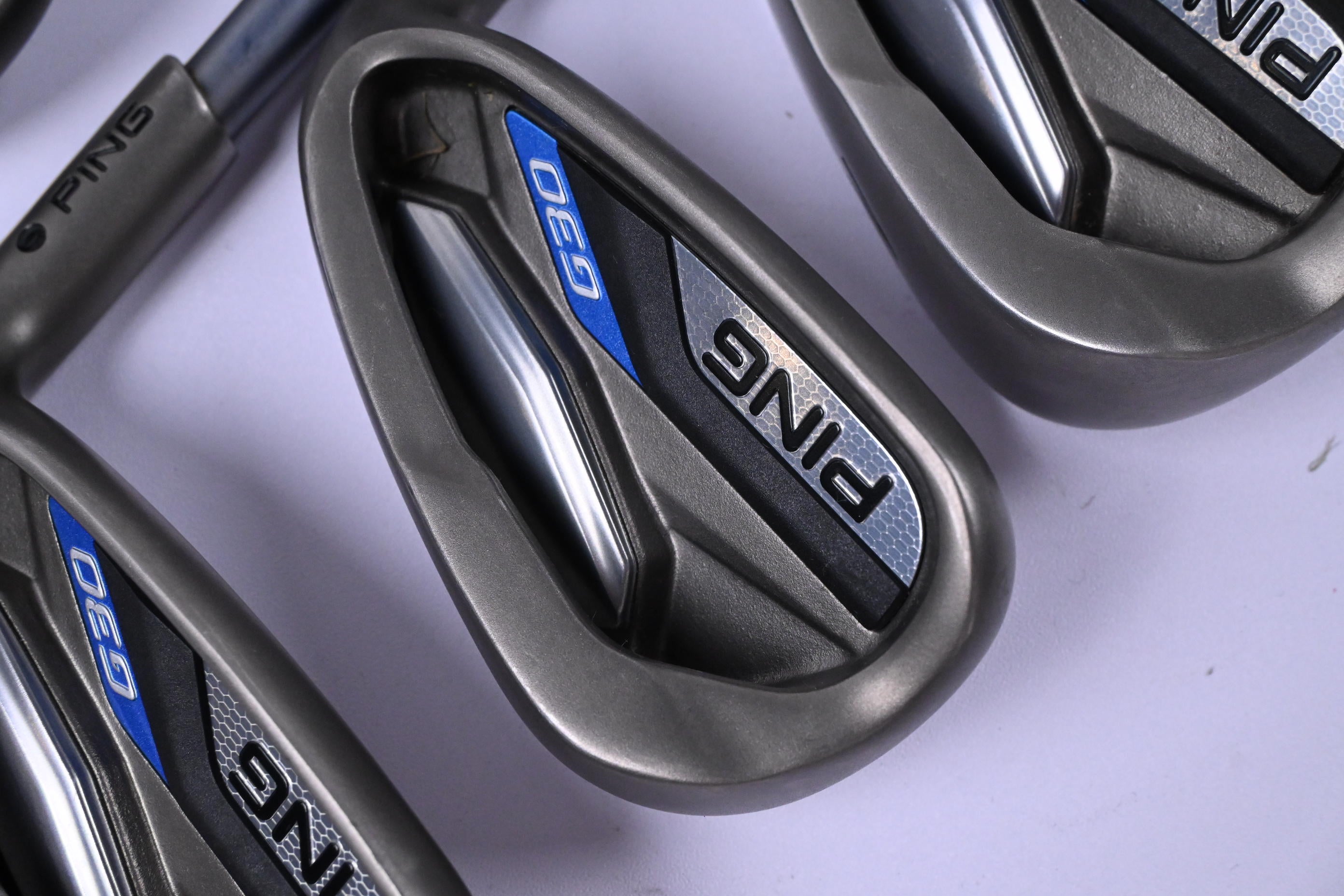 Ping G30 Irons / 5-PW+SW / Black Dot / Senior Flex Ping TFC 419 Shafts