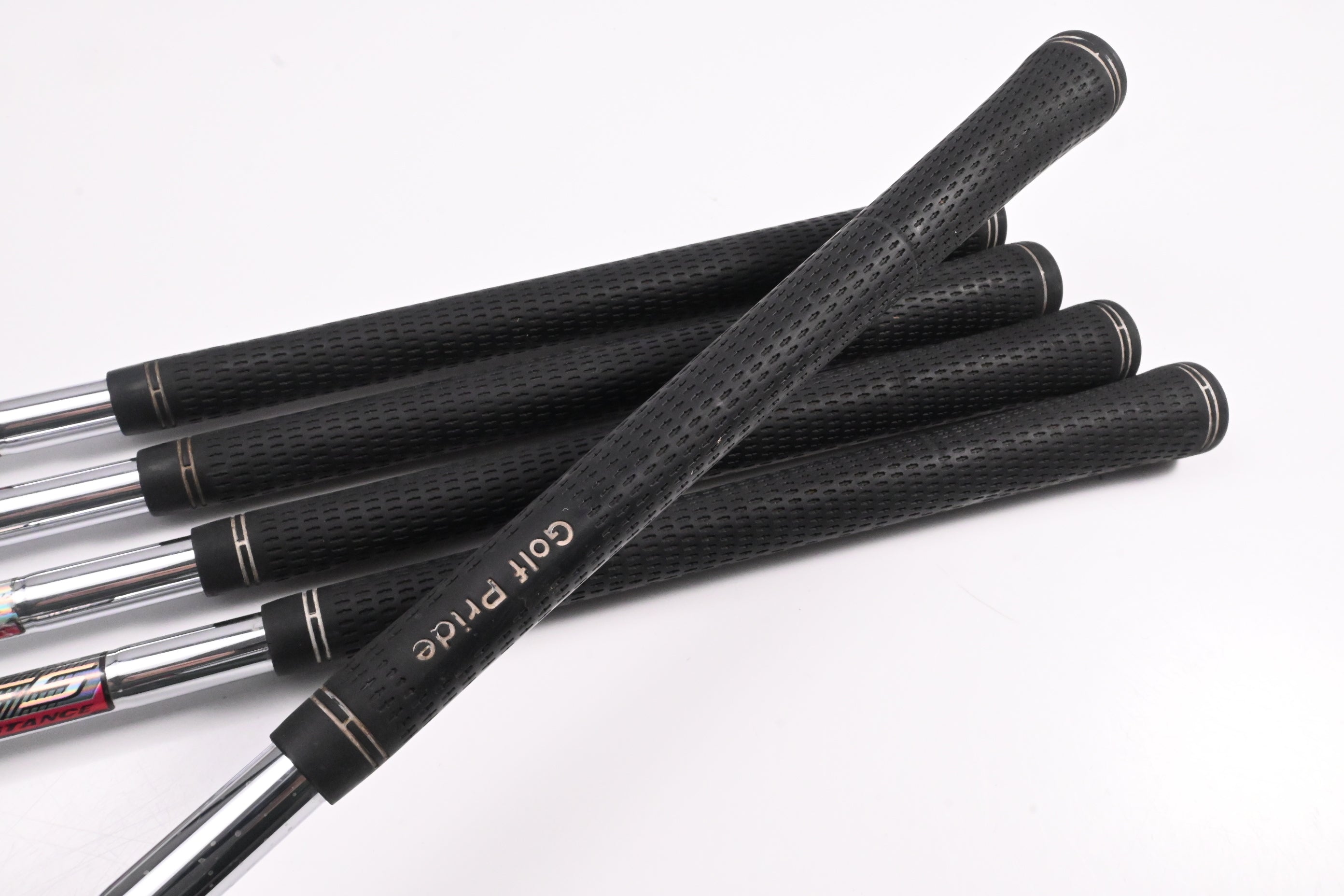 Ping G400 Irons / 7-PW+SW / Blue Dot / Regular Flex Ping CFS Distance Shafts