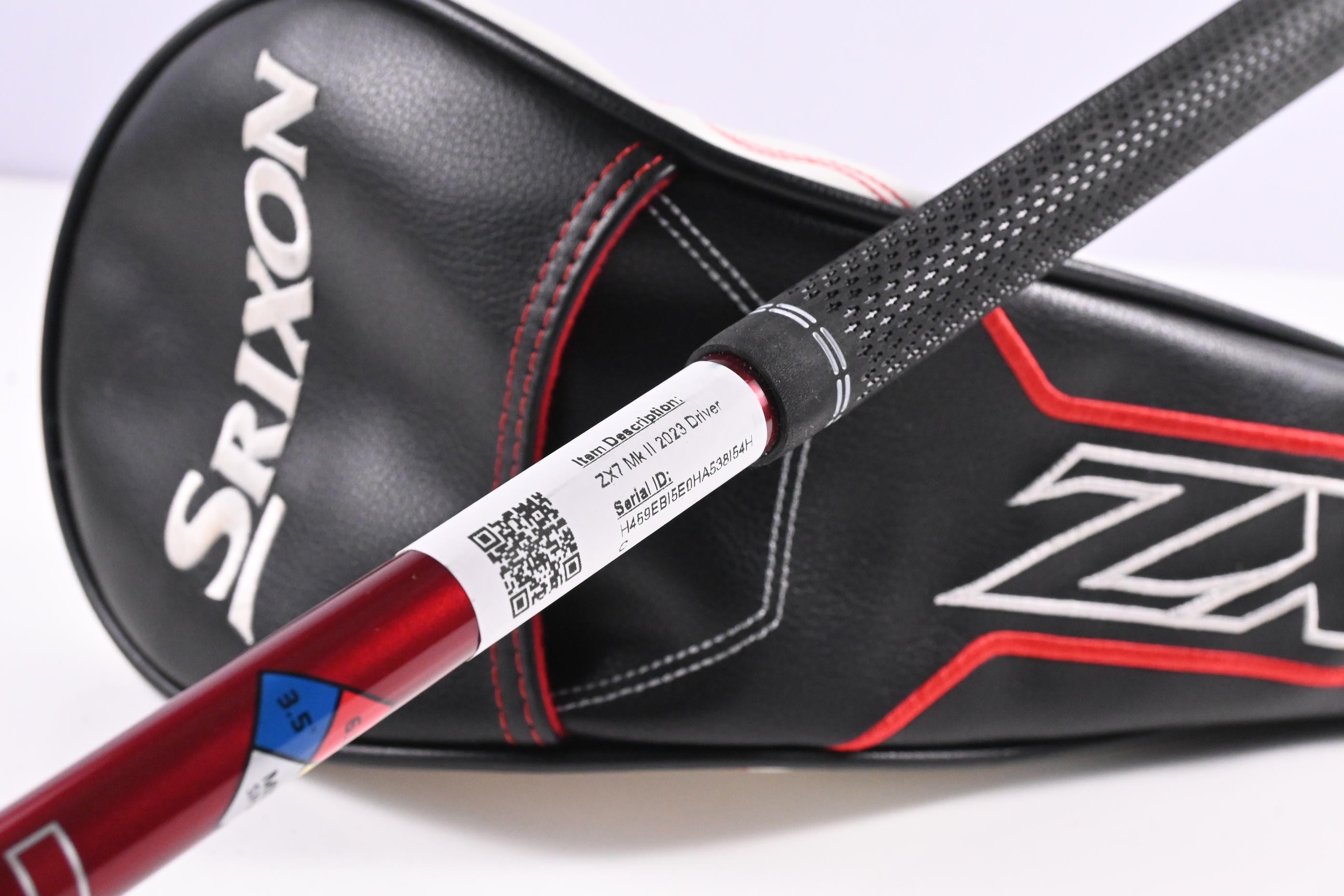 Srixon ZX7 Mk II 2023 Driver / 9.5 Degree / X-Flex HZRDUS Smoke Red RDX 60 Shaft