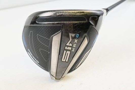 Taylormade SIM Max D Driver / 10.5 Degree / Stiff Flex HZRDUS Smoke Yellow 70