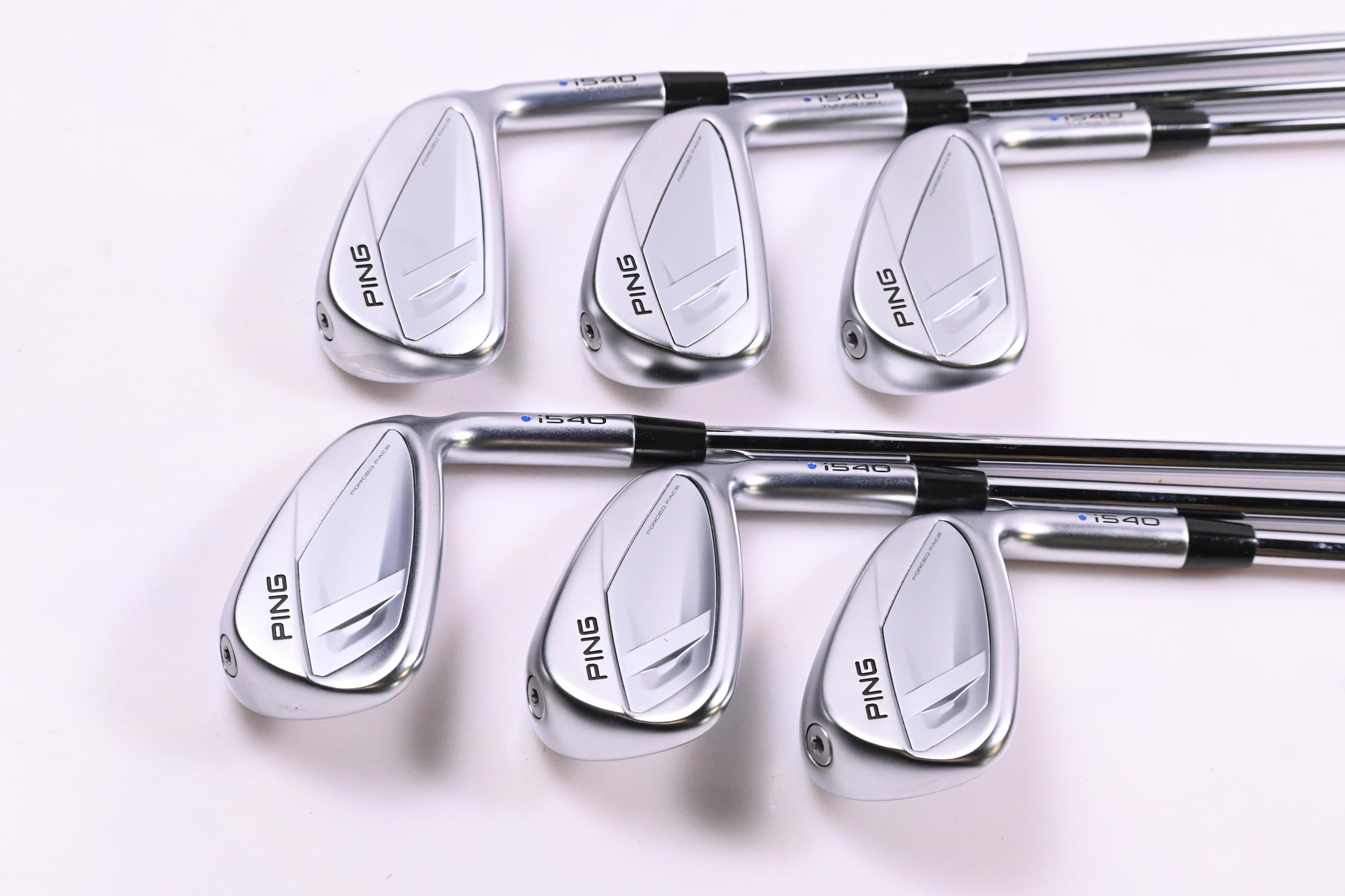 Ping i540 Irons / 5-PW / Blue Dot / Regular Flex Dynamic Gold Mid 100 R300