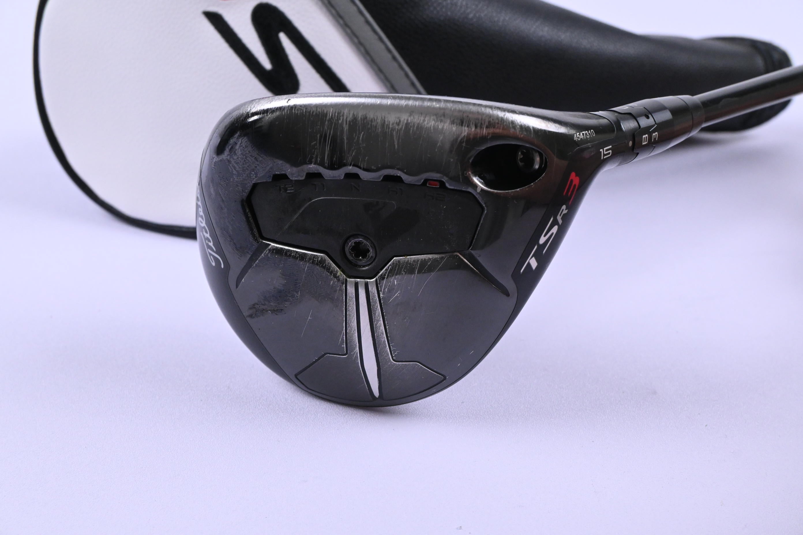 Titleist TSR3 #3 Wood / 15 Degree / X-Flex HZRDUS Gen4 Black 70 Shaft