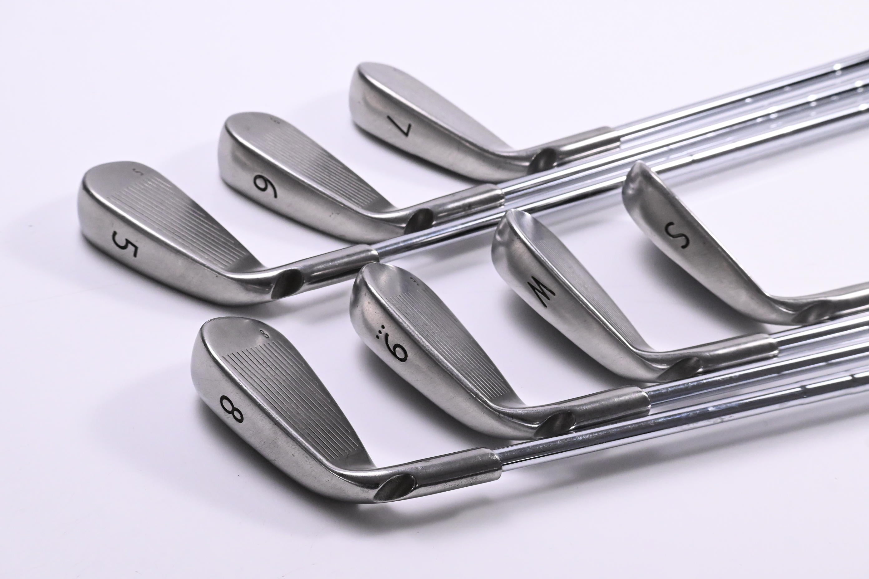 Ping G30 Irons / 5-PW+SW / Blue Dot / Stiff Flex Ping CFS Distance Shafts