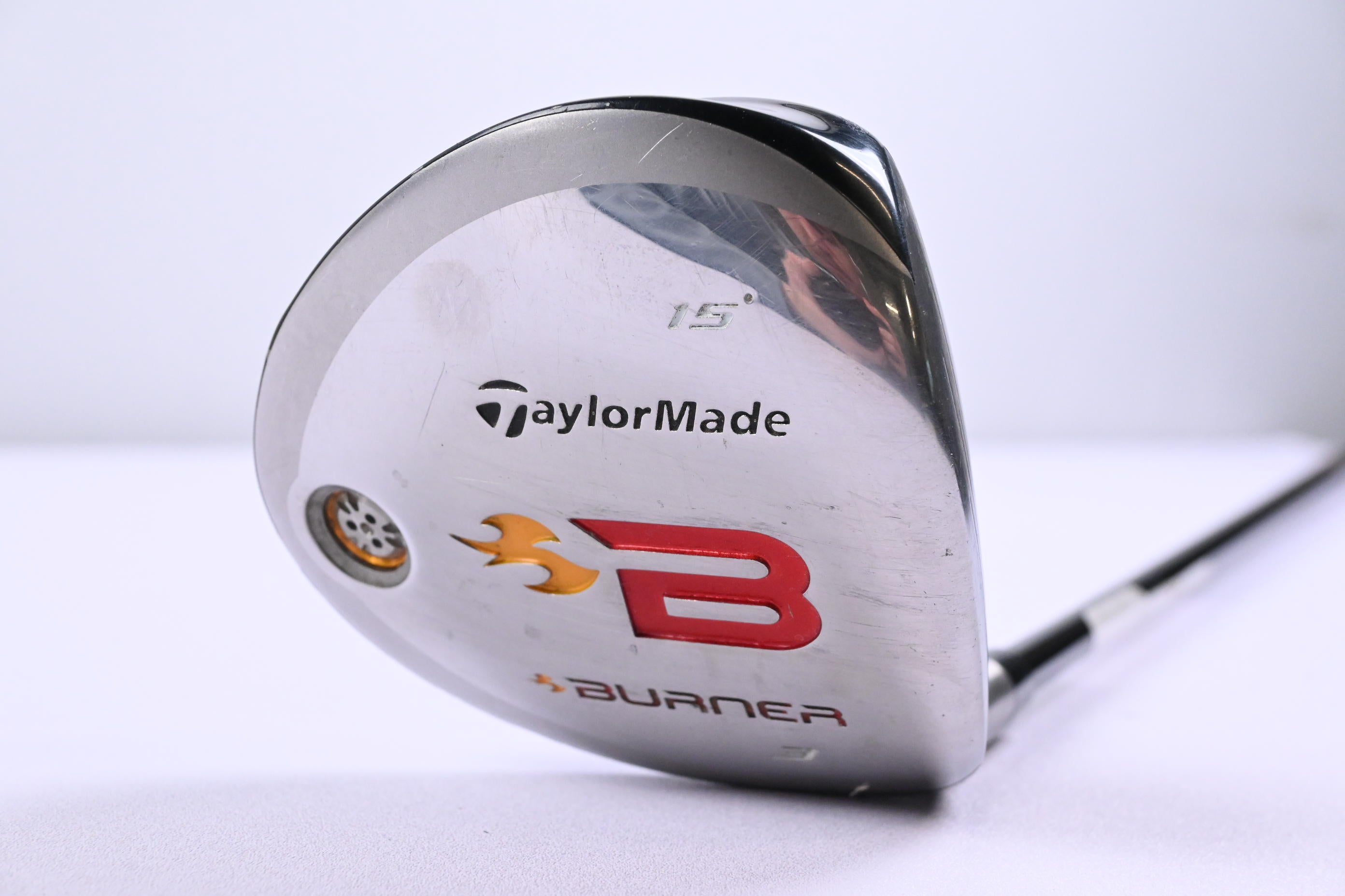 Taylormade Burner 2008 #3 Wood / 15 Degree / Regular Flex REAX 49 Shaft