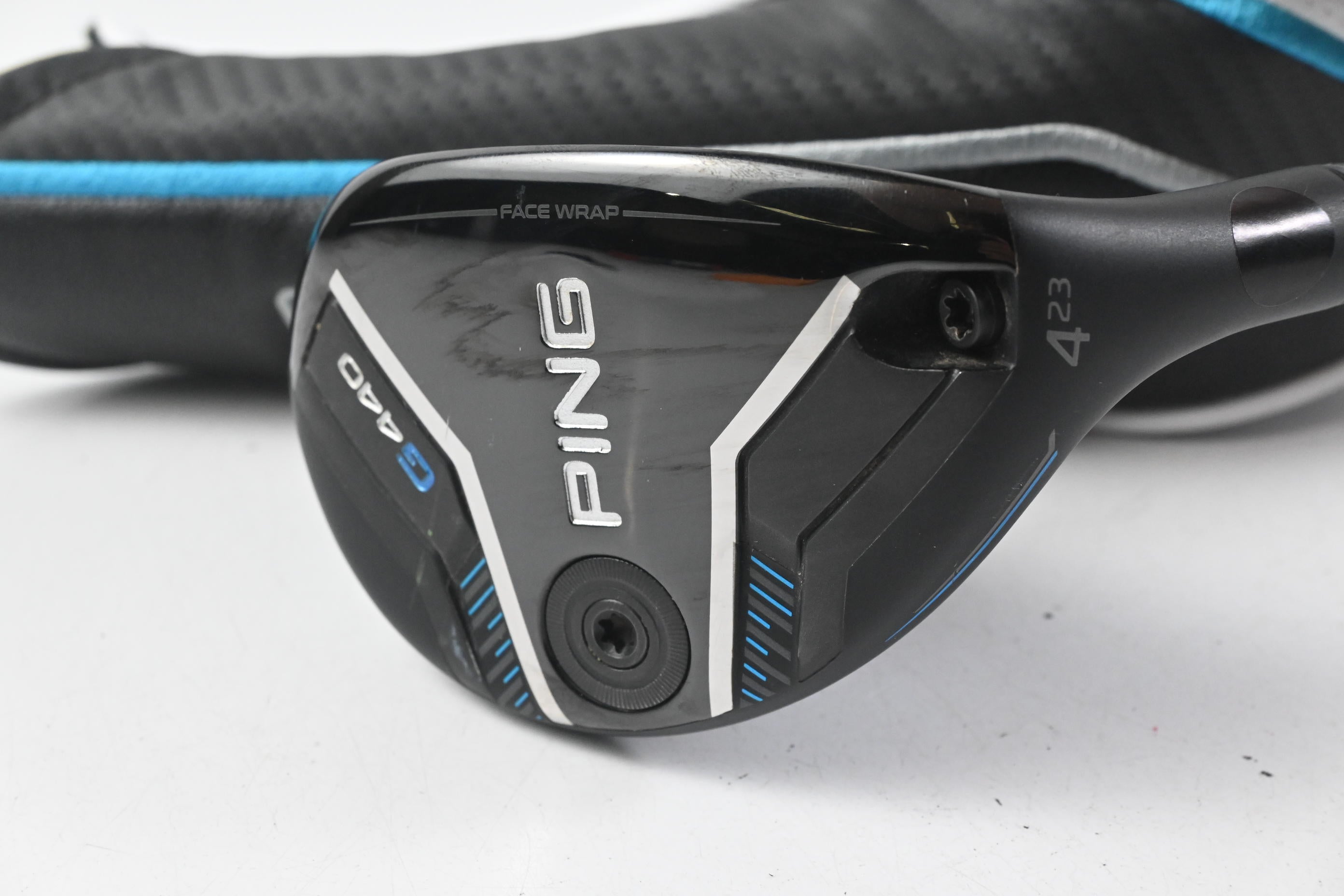 Ping G440 #4 Hybrid / 23 Degree / Stiff Flex Ping Alta CB Blue 70 Shaft