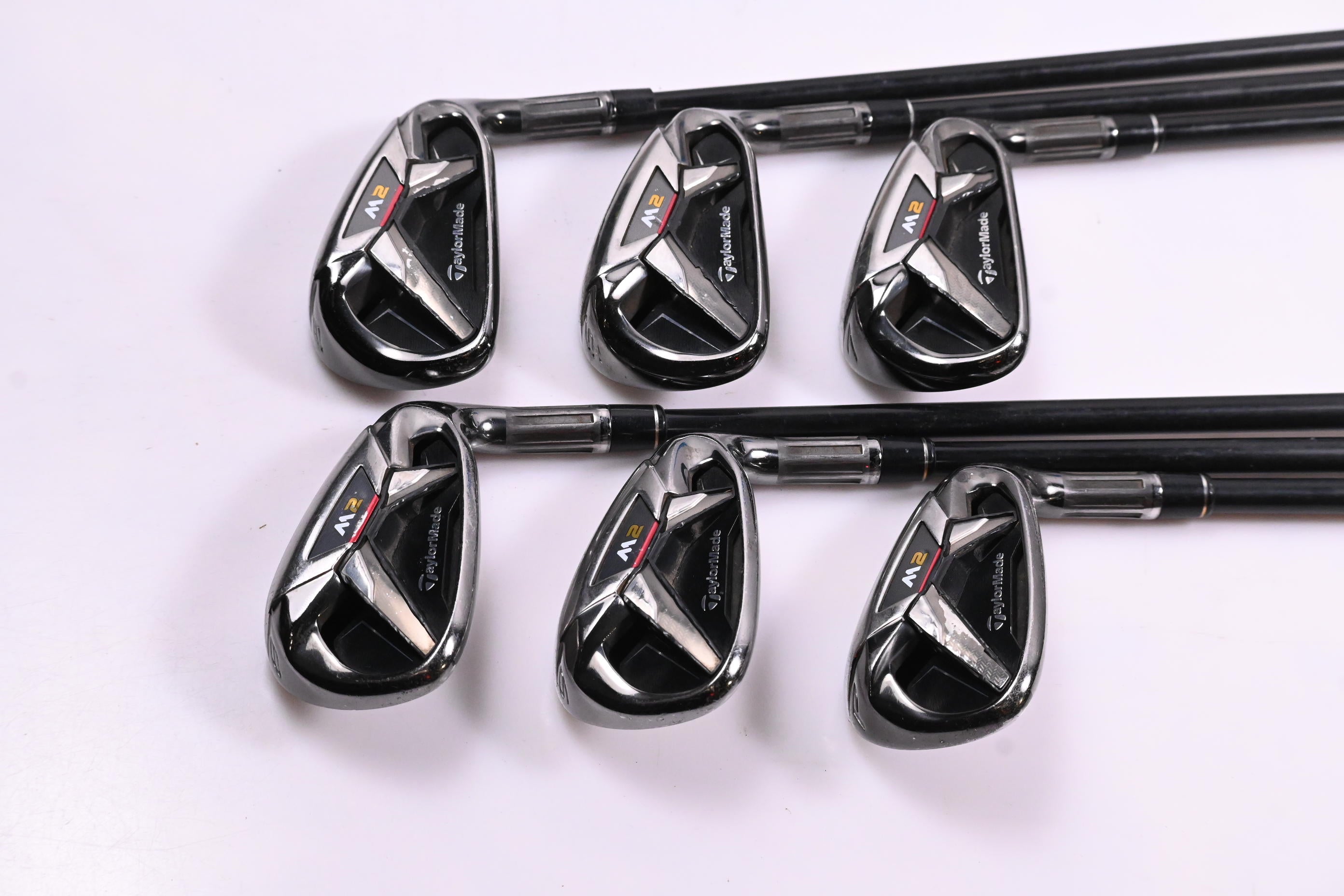 Taylormade M2 2016 Irons / 5-PW / Senior Flex Taylormade Reax 55 Shafts