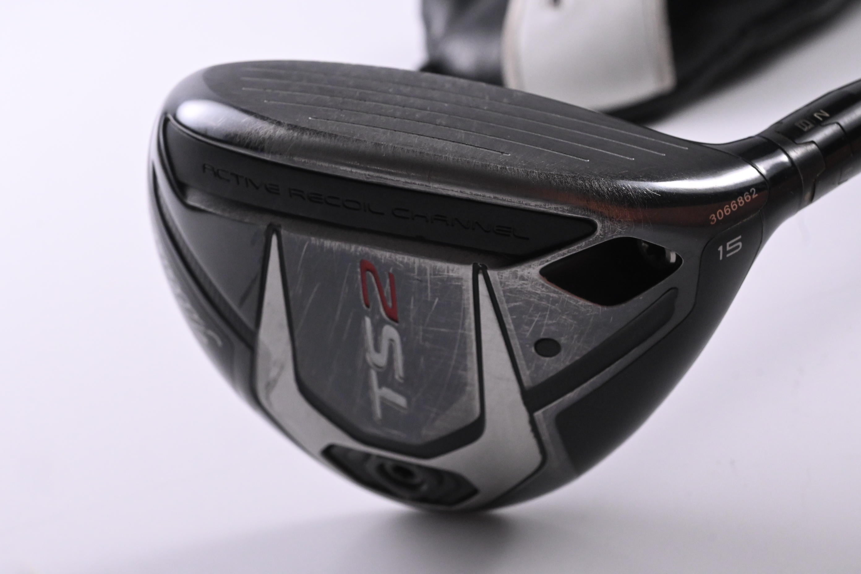 Titleist TS2 #3 Wood / 15 Degree / Stiff Flex Evenflow Black T-1100 75 Shaft