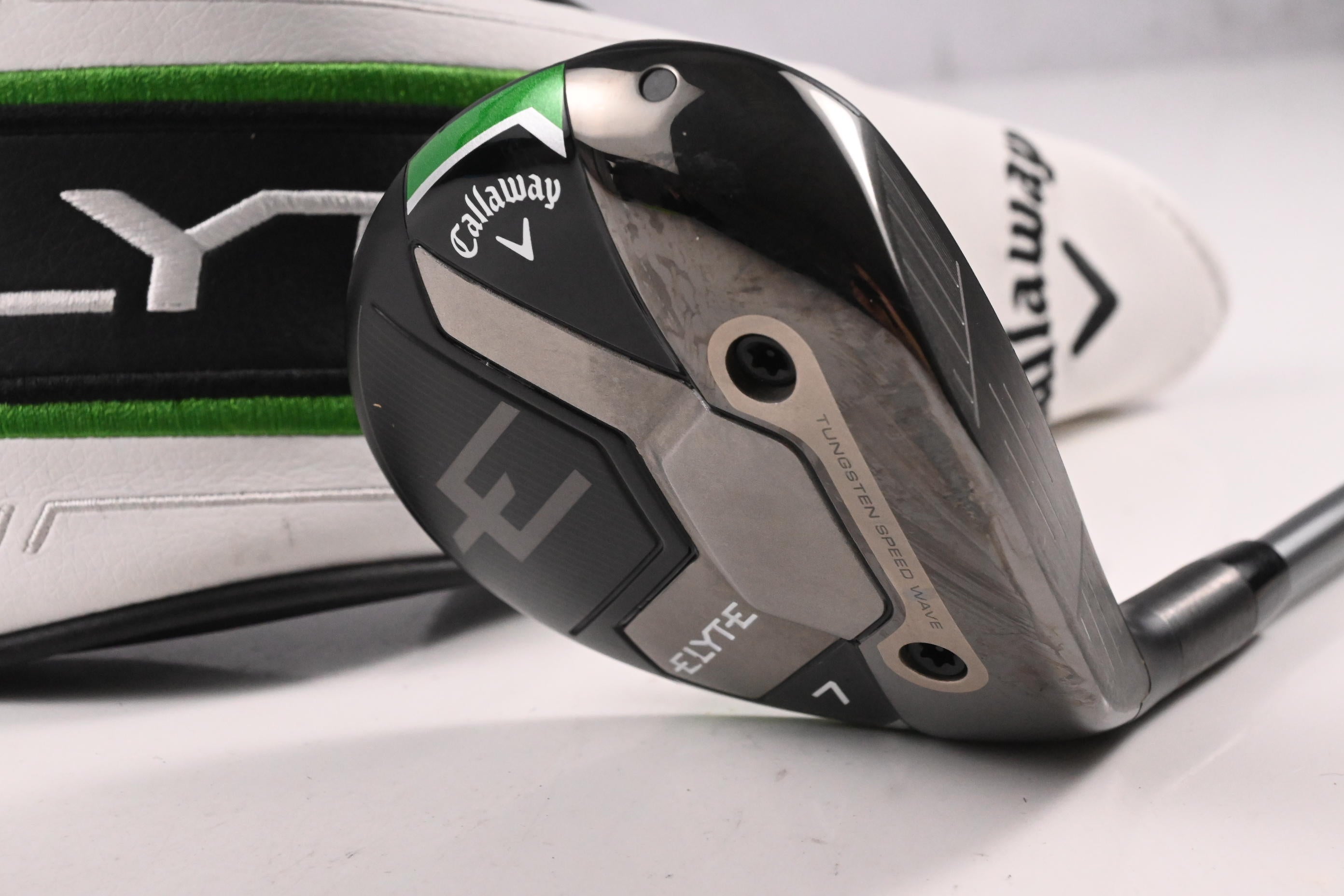Callaway Elyte #7 Wood / 21 Degree / Stiff Flex Project X Denali Charcoal 60