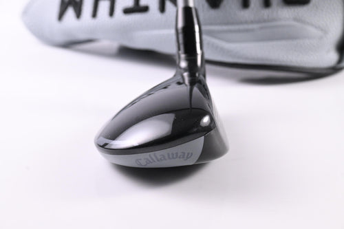 Callaway Quantum Max OS #3 Hybrid / 18 Degree / Regular Flex Denali Silver 60 Shaft