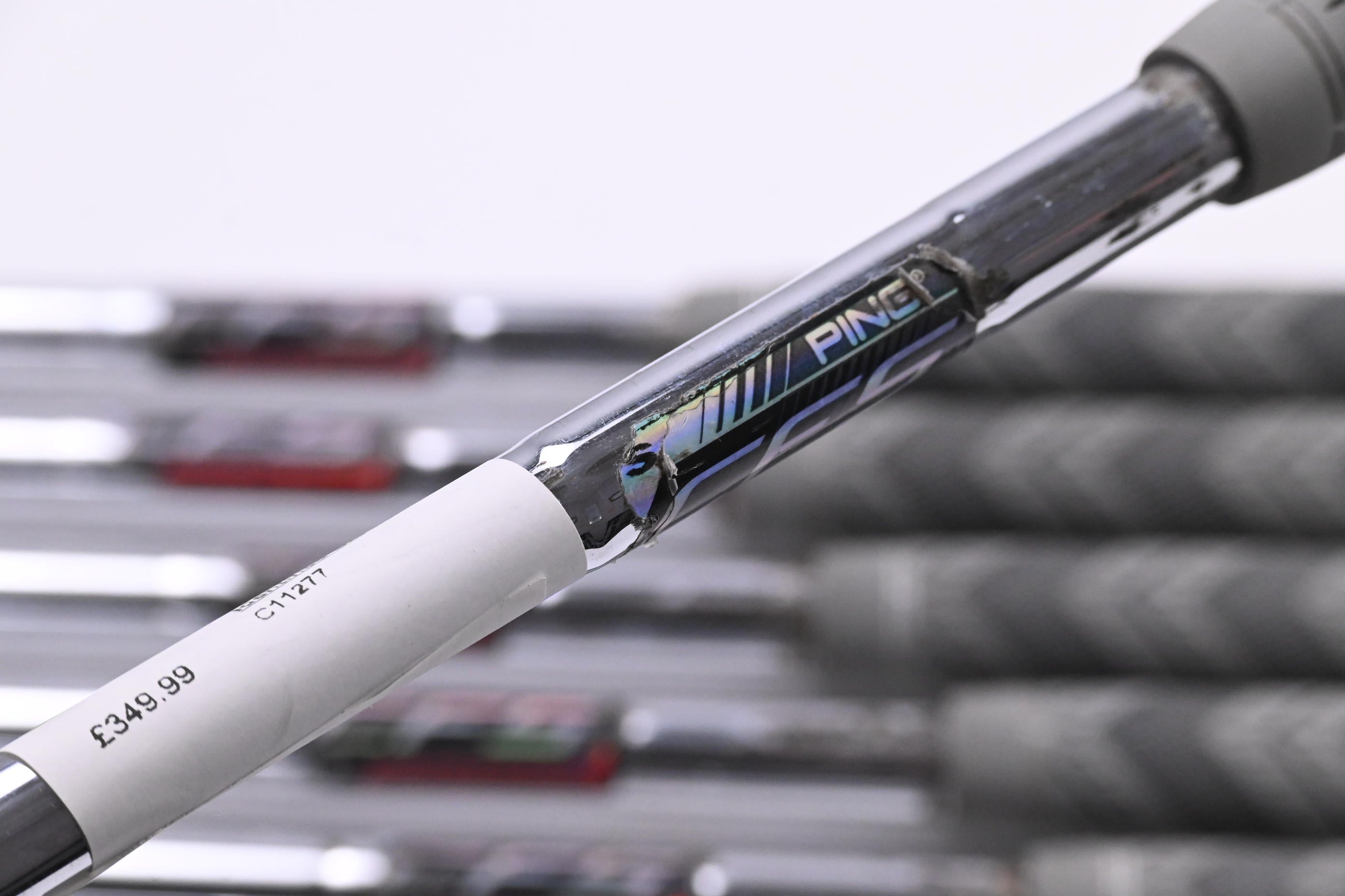Ping G30 Irons / 5-PW+SW / Blue Dot / Stiff Flex Ping CFS Distance Shafts