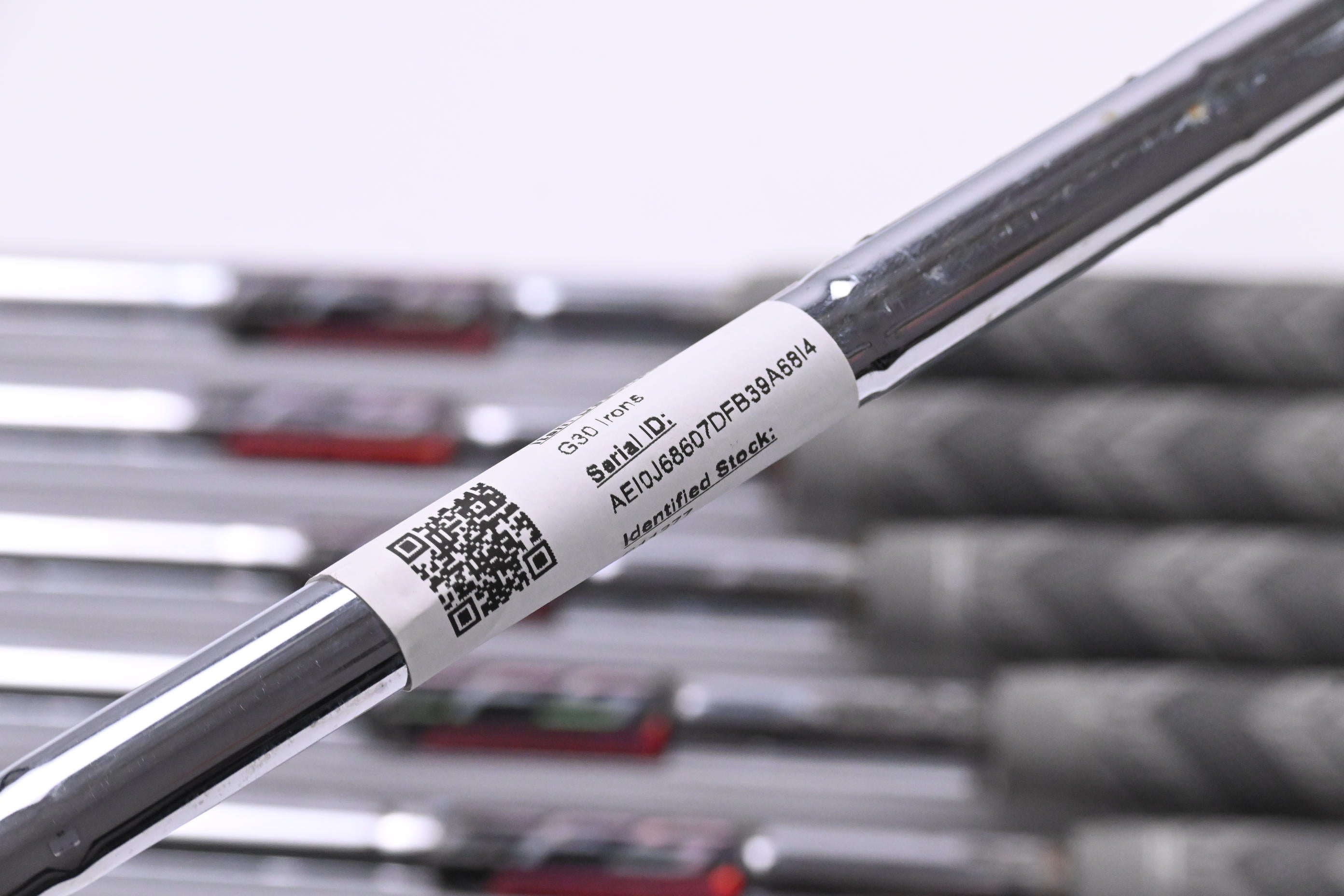 Ping G30 Irons / 5-PW+SW / Blue Dot / Stiff Flex Ping CFS Distance Shafts