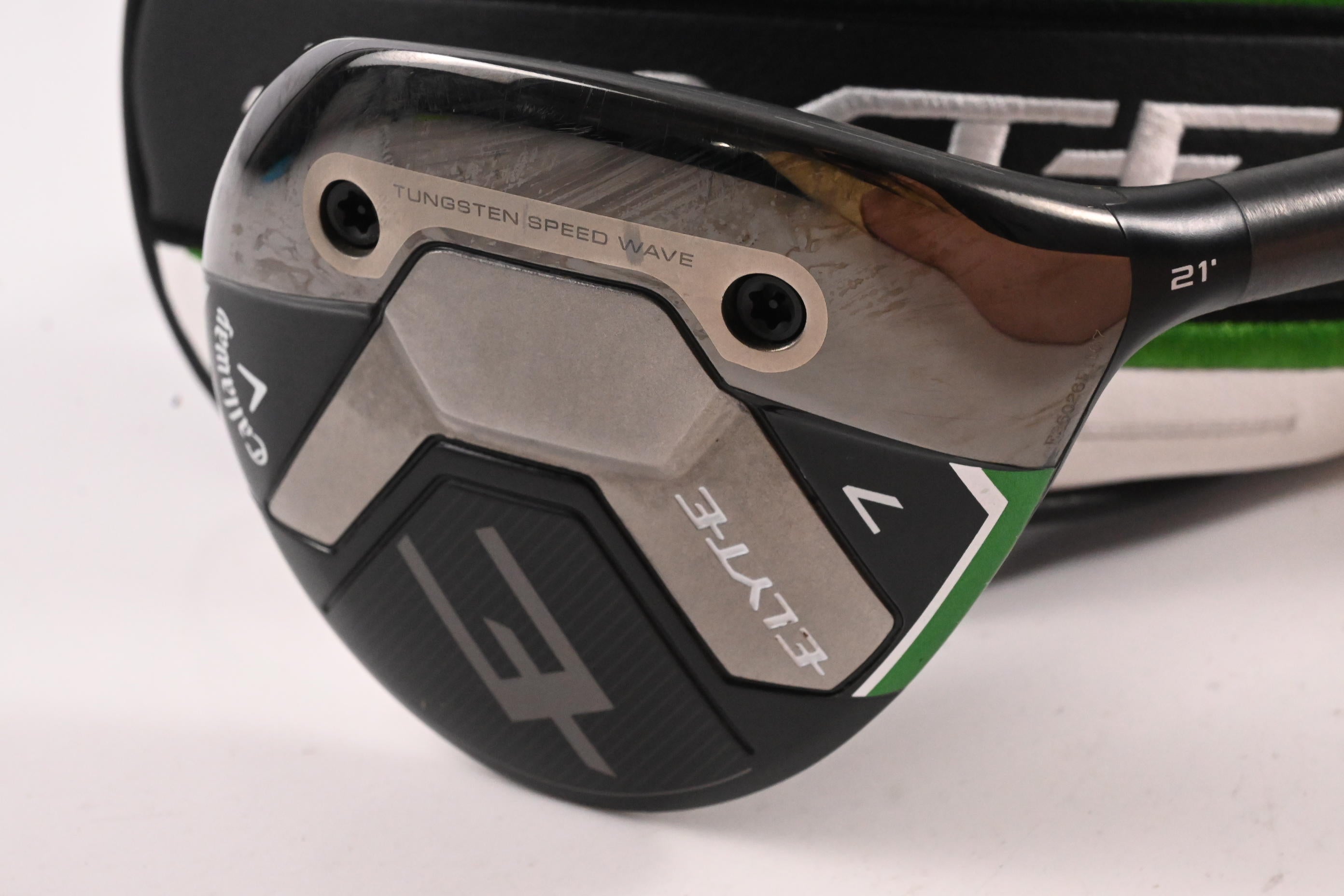 Callaway Elyte #7 Wood / 21 Degree / Stiff Flex Project X Denali Charcoal 60