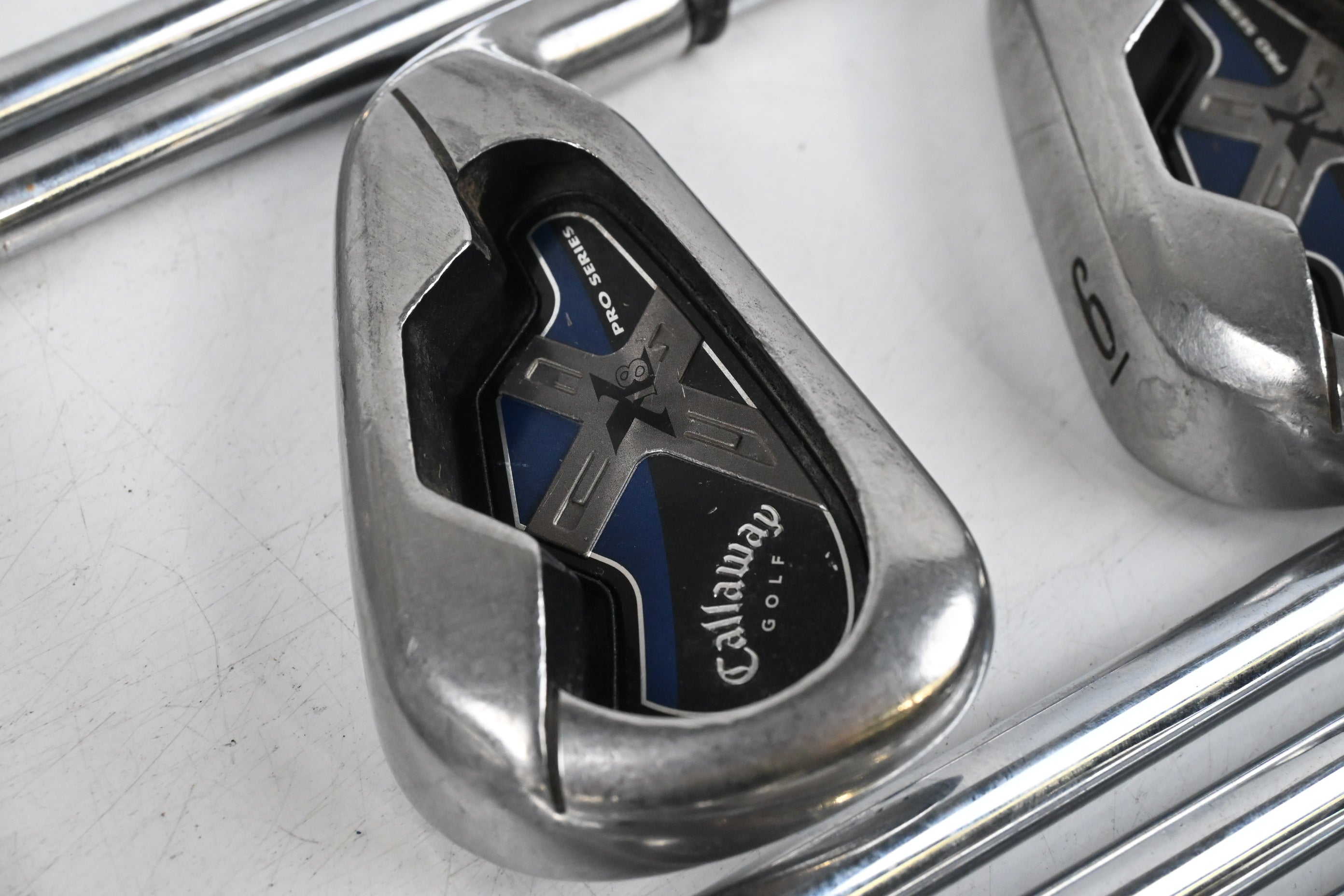 Callaway X-18 Pro Series Irons / 3-PW / Stiff Flex Dynamic Gold Shafts