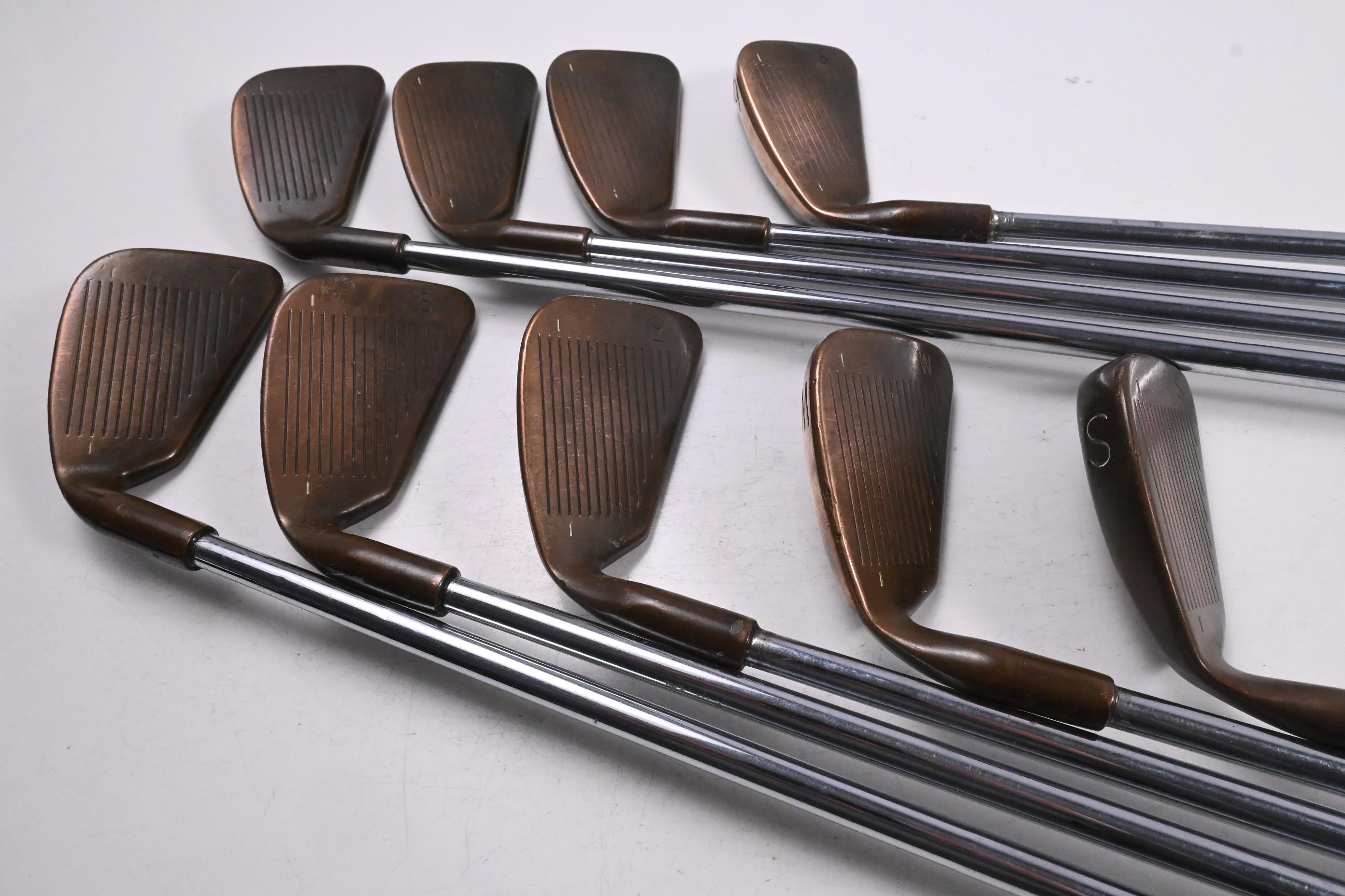 Ping Karsten ISI BeCu Irons / 3-PW+SW / Green Dot / Stiff Flex Ping Cushin JZ