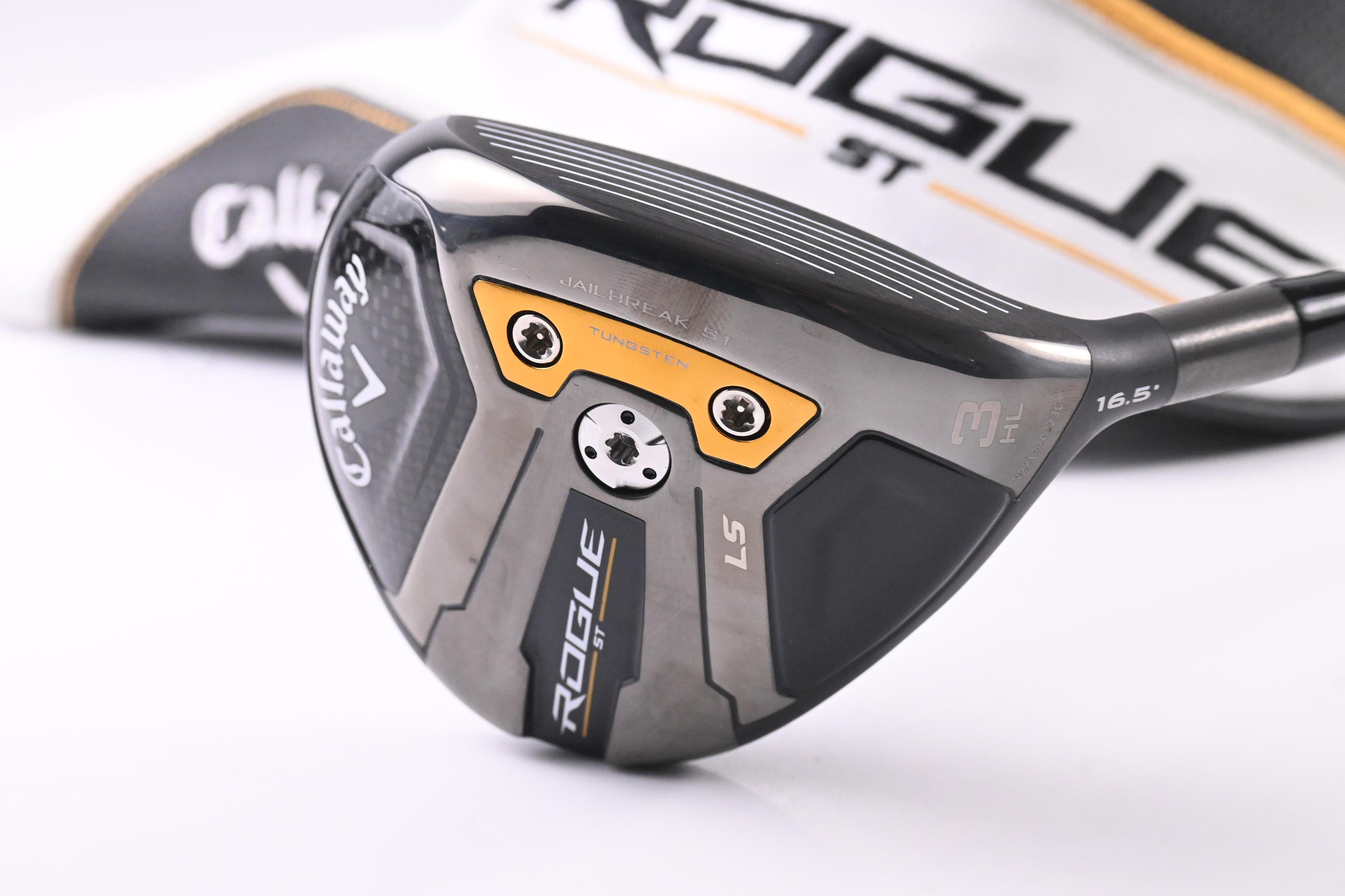 Callaway Rogue ST LS #3 Wood / 16.5 Degree / Stiff Flex Tensei AV White 75 Shaft